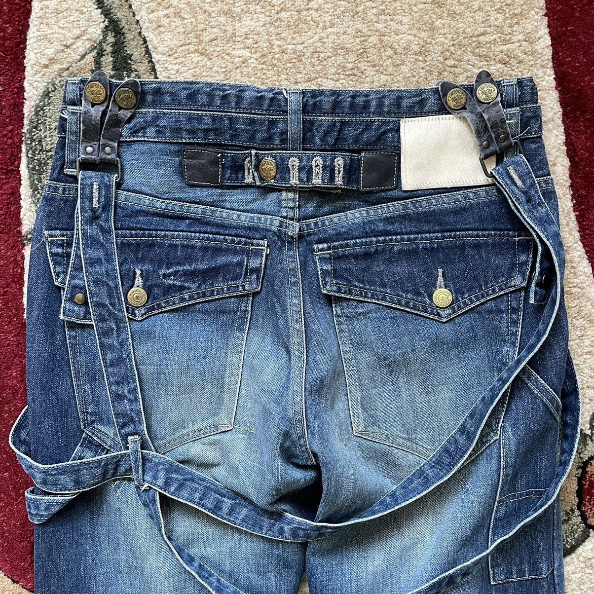 Japanese Brand × PPFM × Vintage PPFM PUNK RARE BAGGY JEANS Size US 32 / EU 48 - 4 Thumbnail