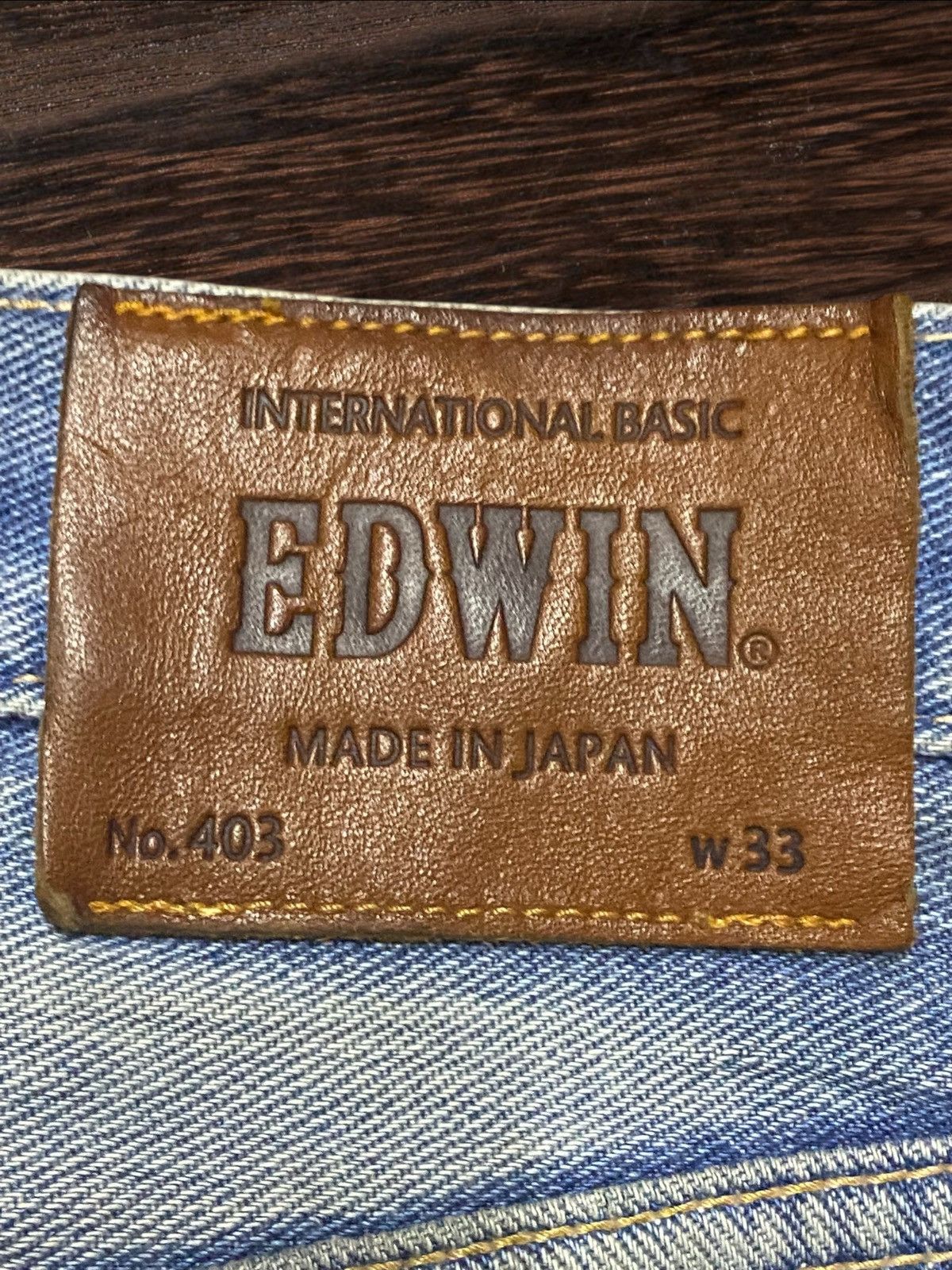 Edwin Vintage Edwin E 403 Grunge Distressed Jeans Size US 34 / EU 50 - 12 Thumbnail