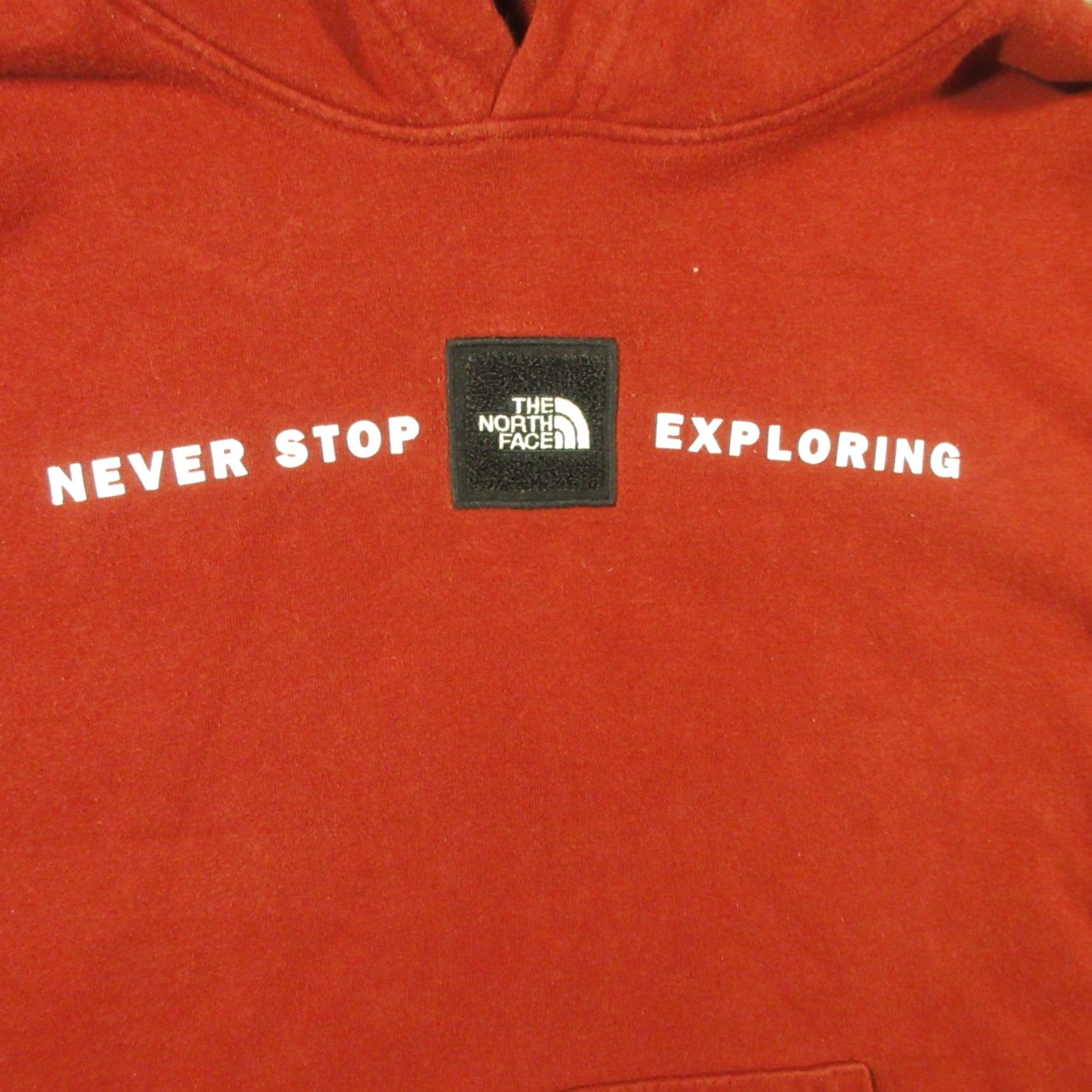 The North Face The North Face Hoodie Mens M Oversized Maroon Pullover Never Stop Exproring Size US M / EU 48-50 / 2 - 4 Thumbnail