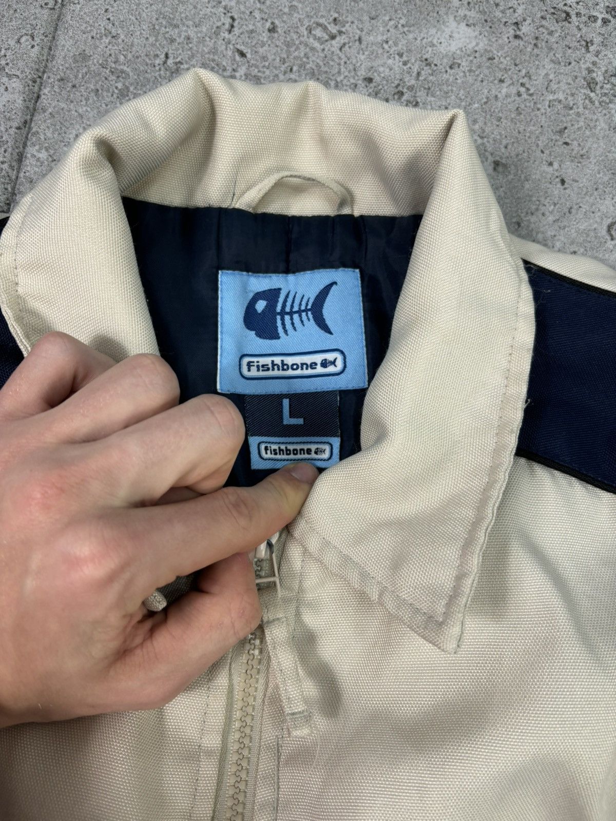 JNCO × Southpole × Wu-Tang Clan Fishbone Jacket Big Back Logo Fish Style Fisherman 2000s Y2K Size US L / EU 52-54 / 3 - 6 Thumbnail