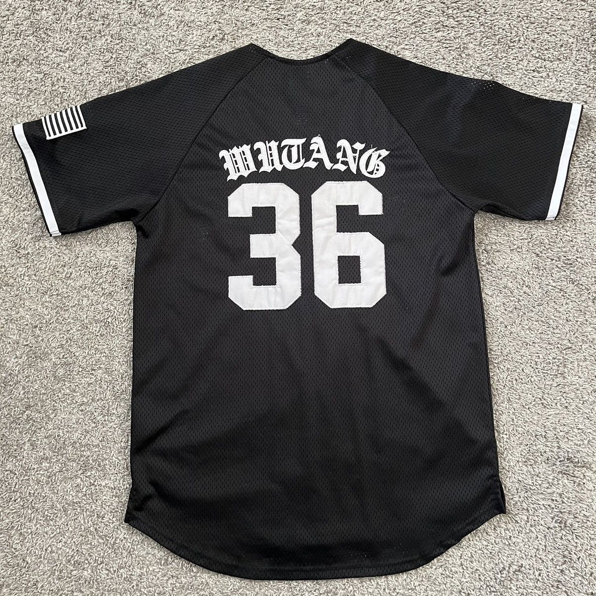Wu-Tang Clan 🔴Wu-Tang Baseball Jersey Size Small Rare Black WuTang Gza Size US S / EU 44-46 / 1 - 3 Thumbnail