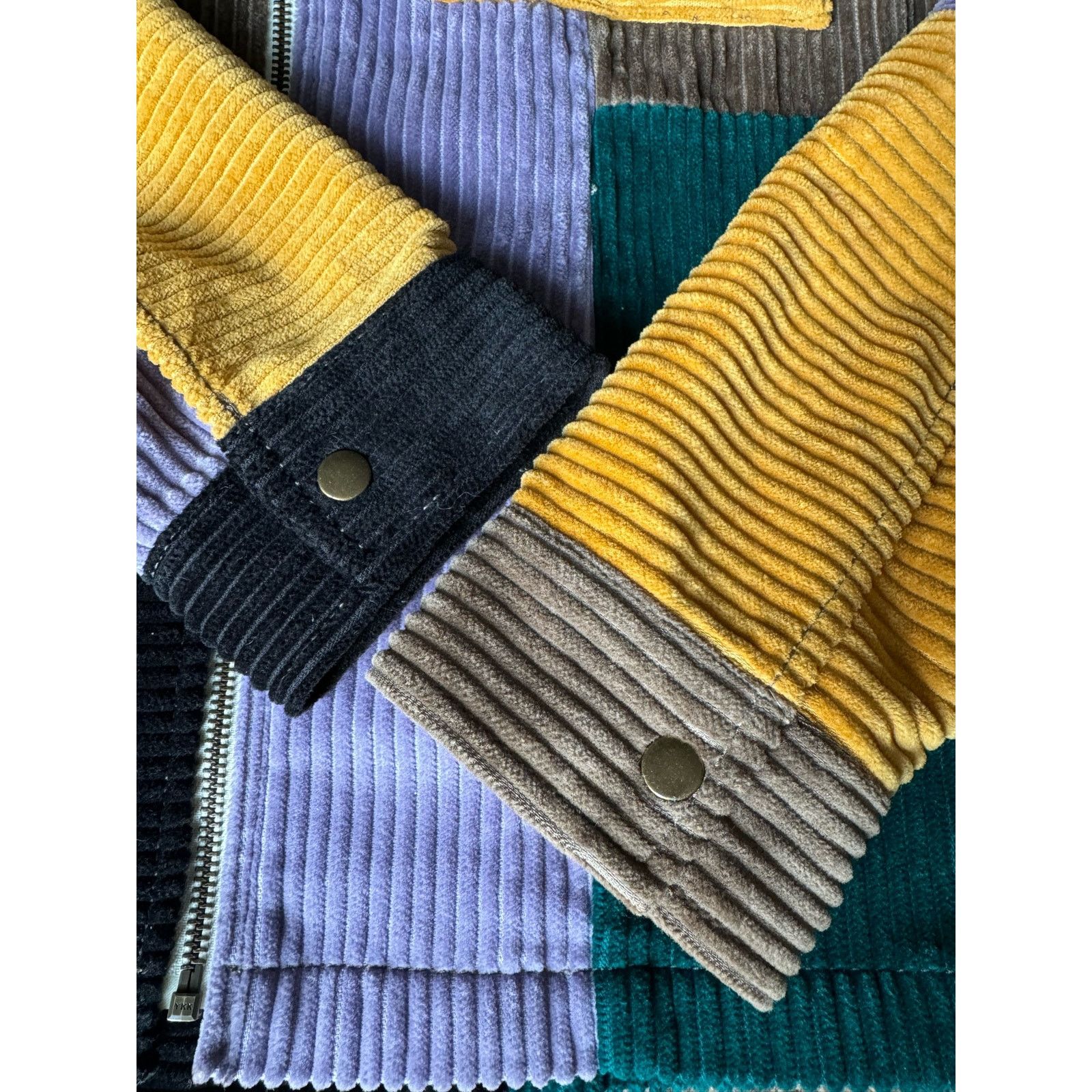 Urban Outfitters Urban outfitters UO Ryder Blocked Corduroy Zip Shirt medium Size US M / EU 48-50 / 2 - 6 Thumbnail