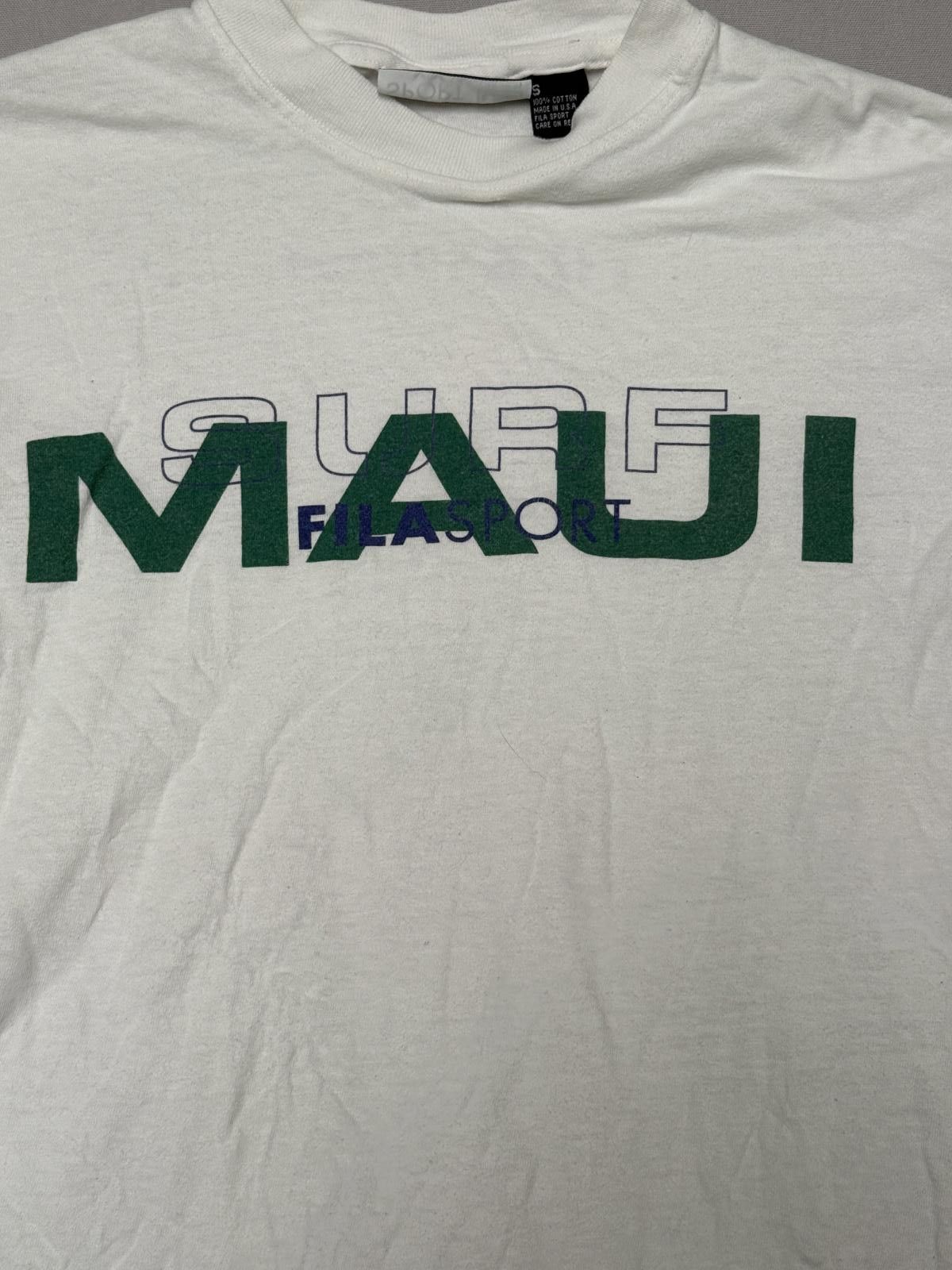 Fila VTG Surf Maui T-shirt Fila Sport Tee Made in USA - S Size US S / EU 44-46 / 1 - 4 Thumbnail