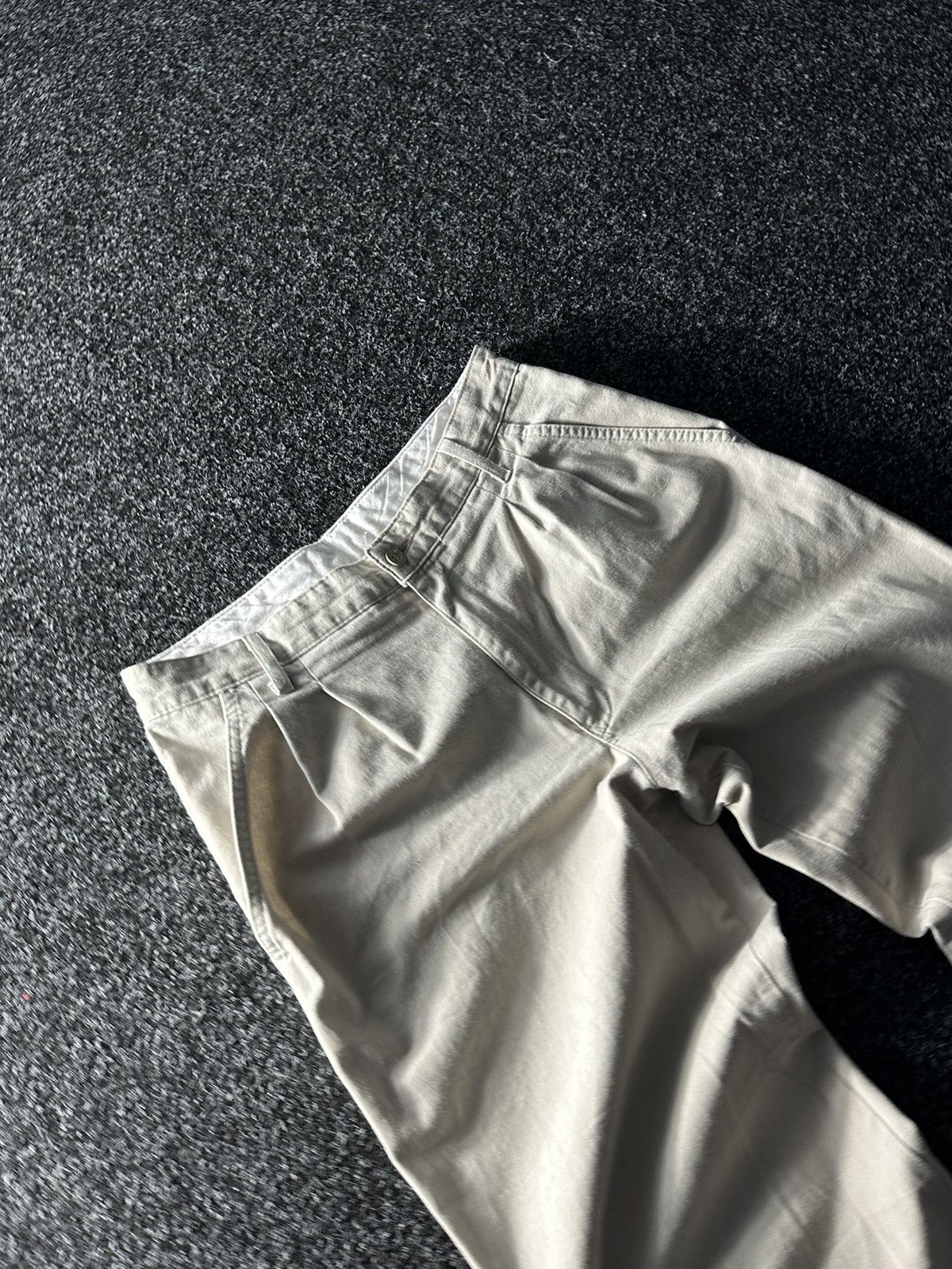 Lee × Vintage AVANT-GARDE Vintage LEE Flared Stonewashed Y2K Summer Pants Size 34" / US 12 / IT 48 - 2 Thumbnail