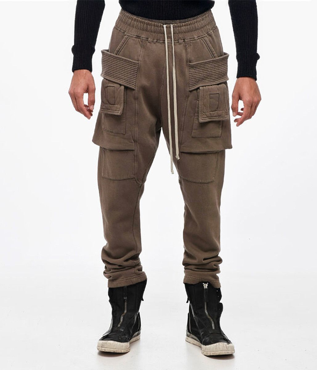 Rick Owens Drkshdw Creatch Cargo Drawstring Size US 32 / EU 48 - 1 Thumbnail
