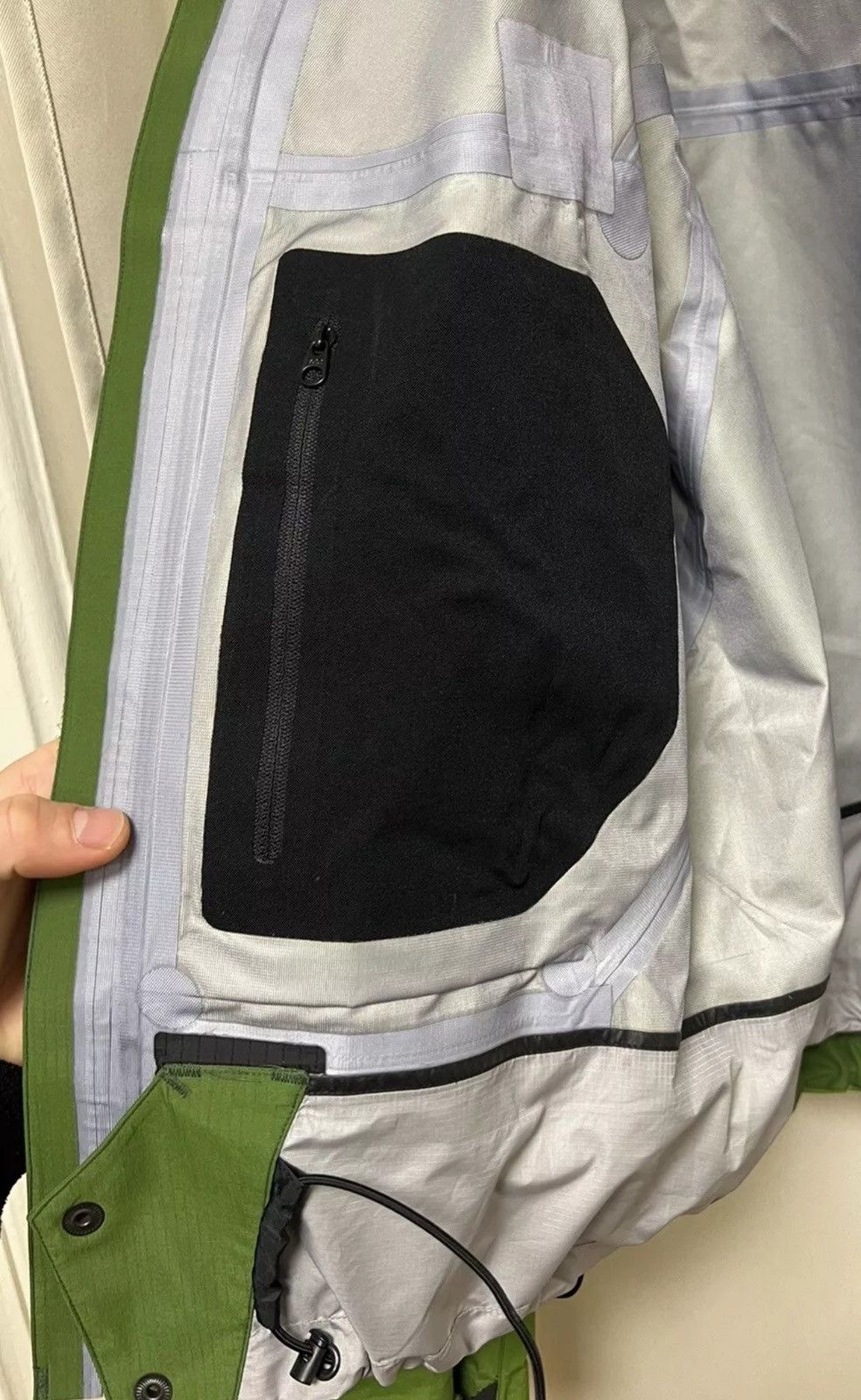 Arc'teryx × Vintage Arcteryx Sidewinder TR Jacket M Kermit Goretex XCR Vintage Size US M / EU 48-50 / 2 - 15 Thumbnail