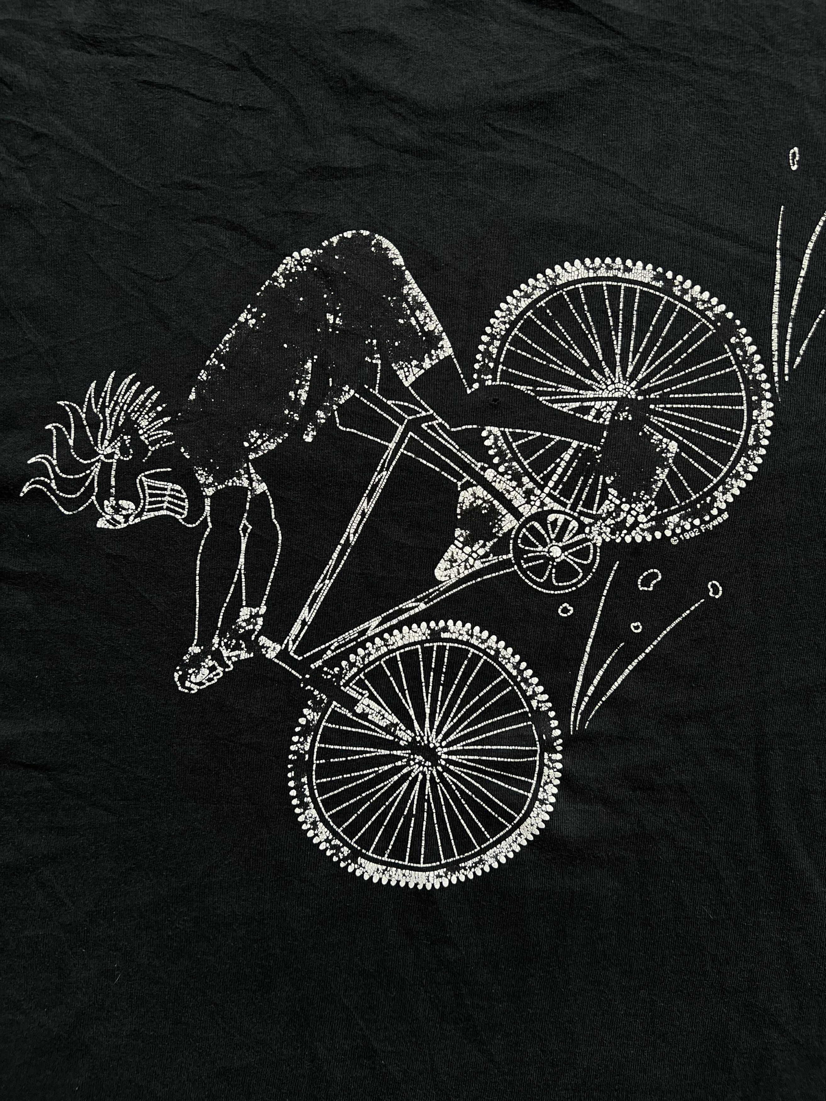Vintage Vintage 1992 Frywear “Steamboat” MTB Bike T-Shirt Size US L / EU 52-54 / 3 - 2 Thumbnail