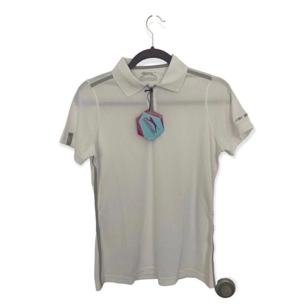 Other Slazenger Women’s White Performance Polo Shirt | Size S | NW Size S / US 4 / IT 40 - 2 Thumbnail