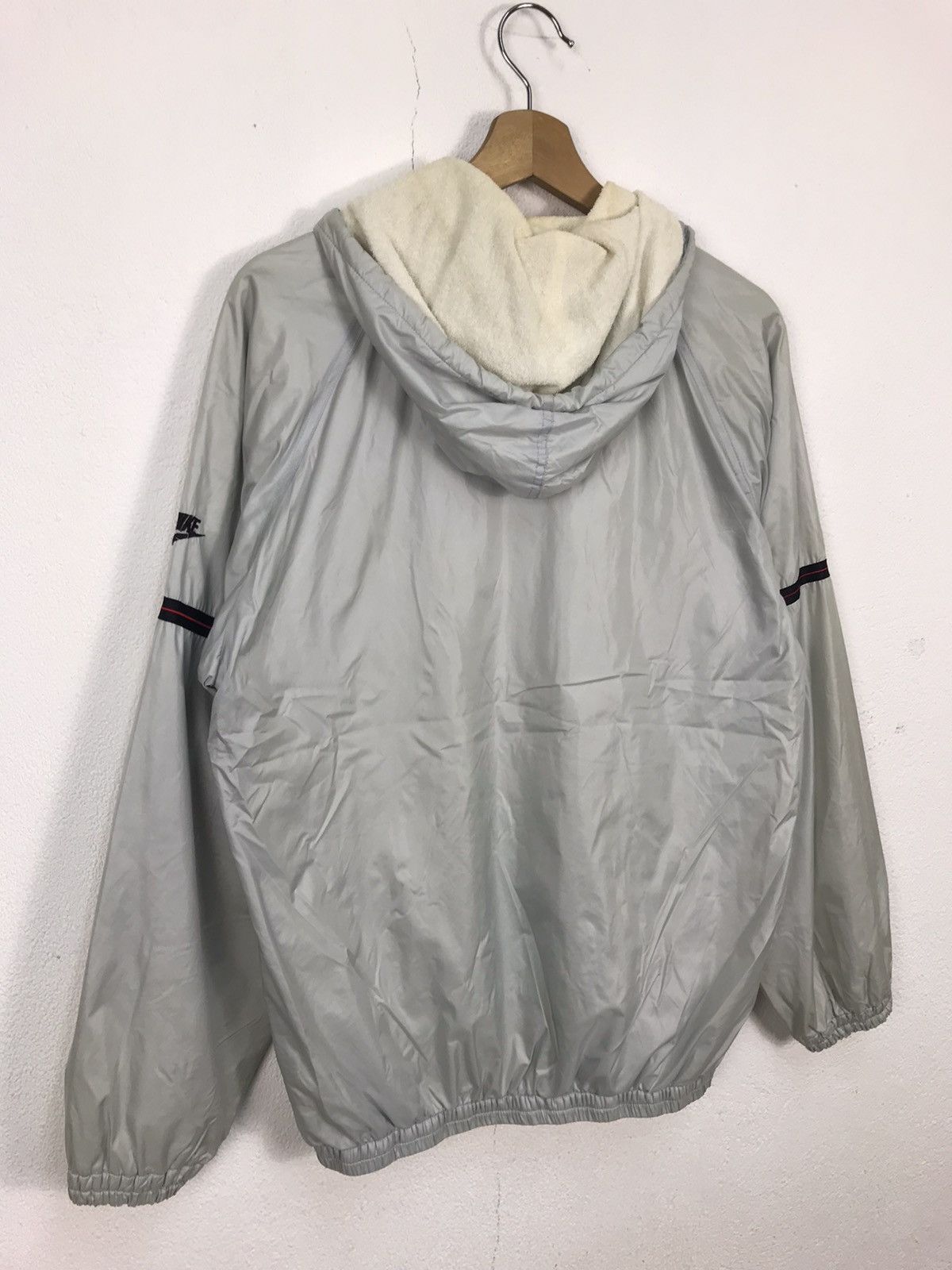 Japanese Brand × Nike × Vintage Vintage 90s NIKE Anorak Half Zipper Windbreaker Jacket Size US L / EU 52-54 / 3 - 9 Thumbnail