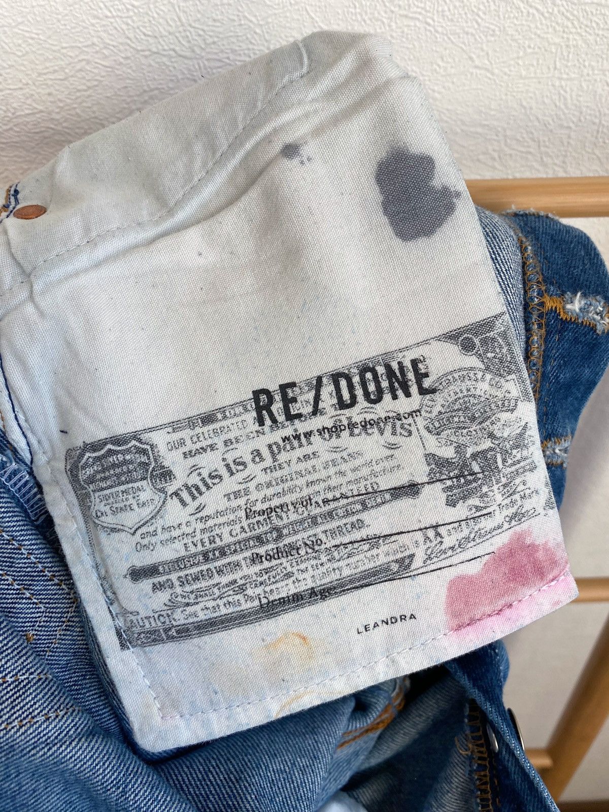 Levi's × RE/DONE Levi’s x Re/Done The Leandra Jeans Size 23" - 6 Thumbnail