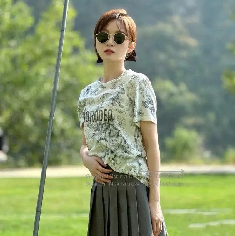 Dior Dior Women's White Cotton T. Size S / US 4 / IT 40 - 9 Thumbnail