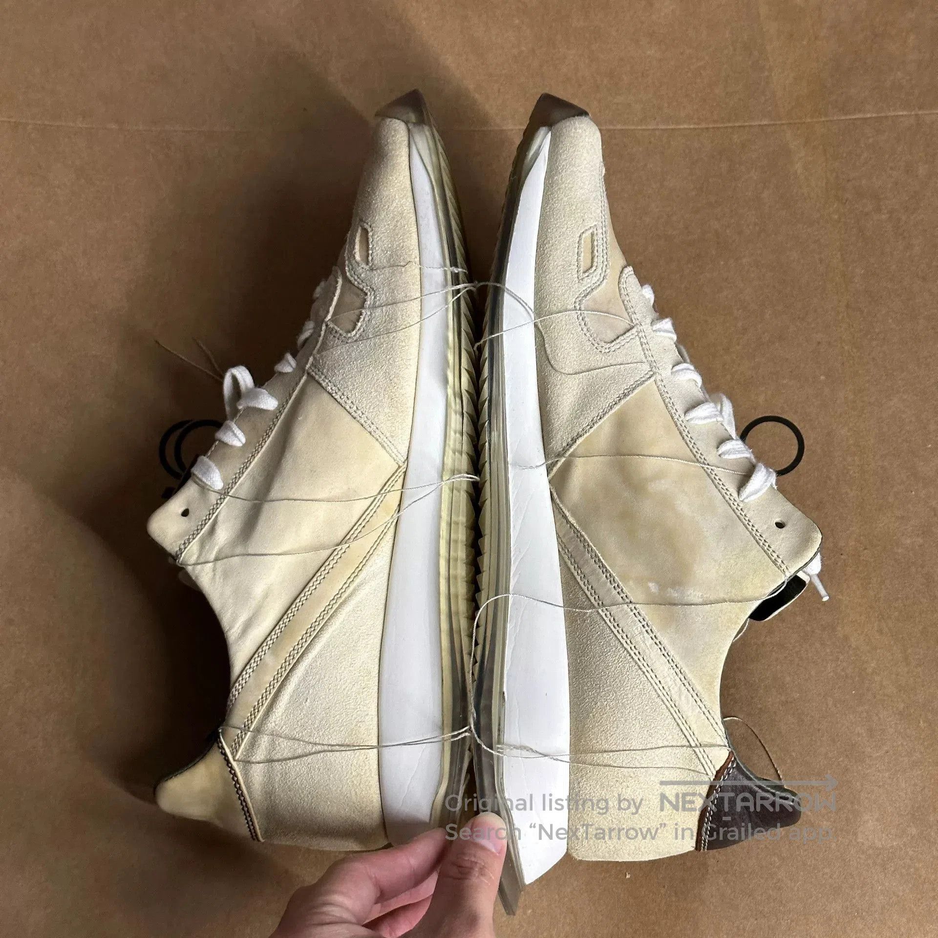 Rick Owens RICK OWENS Runner with Fringed Sleeves. Size US 9 / EU 42 - 5 Thumbnail