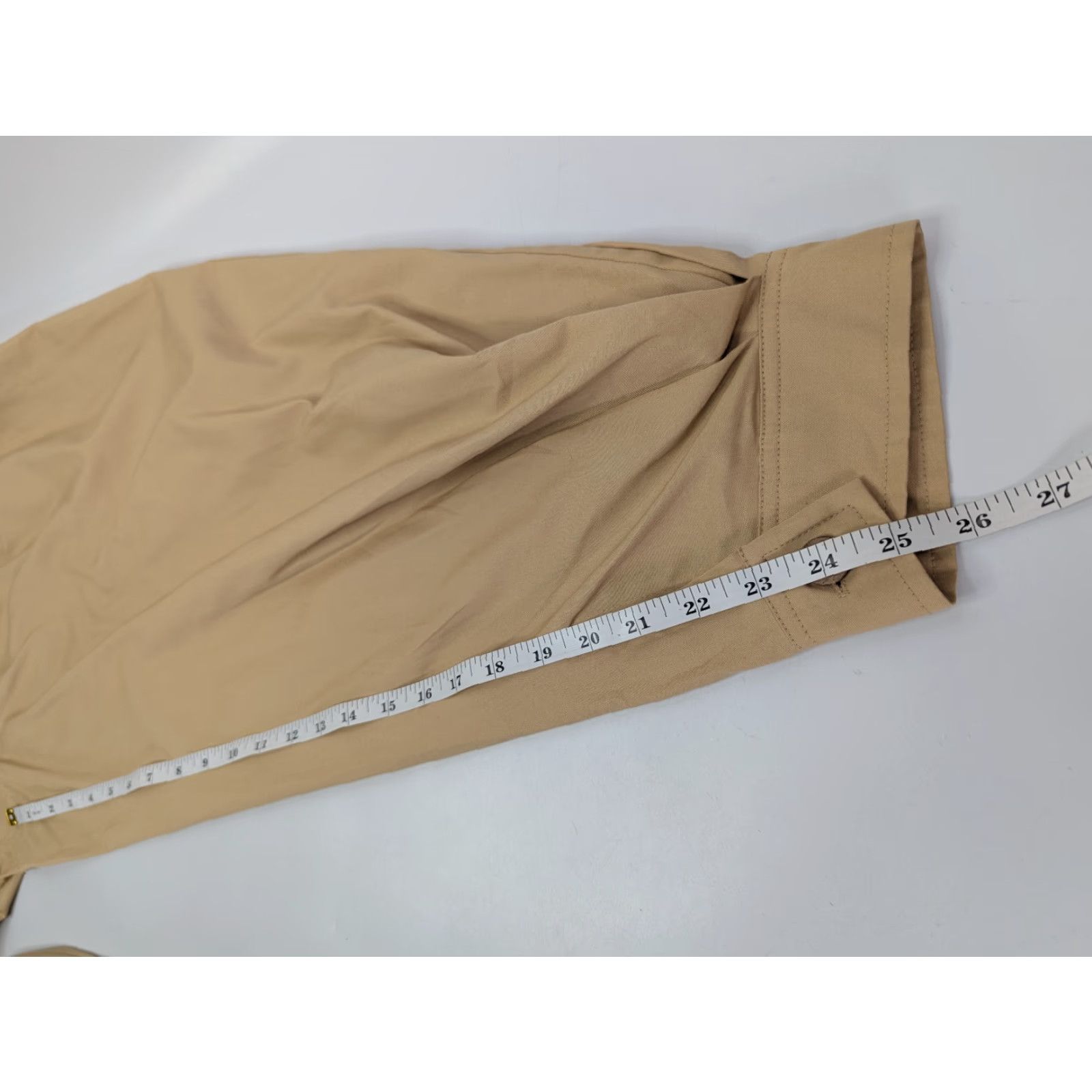 Free People VINTAGE Free People Lucia Trousers Pants Womens 12 Beige Cotton Harem Balloon OB1725148 Size 34" / US 12 / IT 48 - 4 Thumbnail