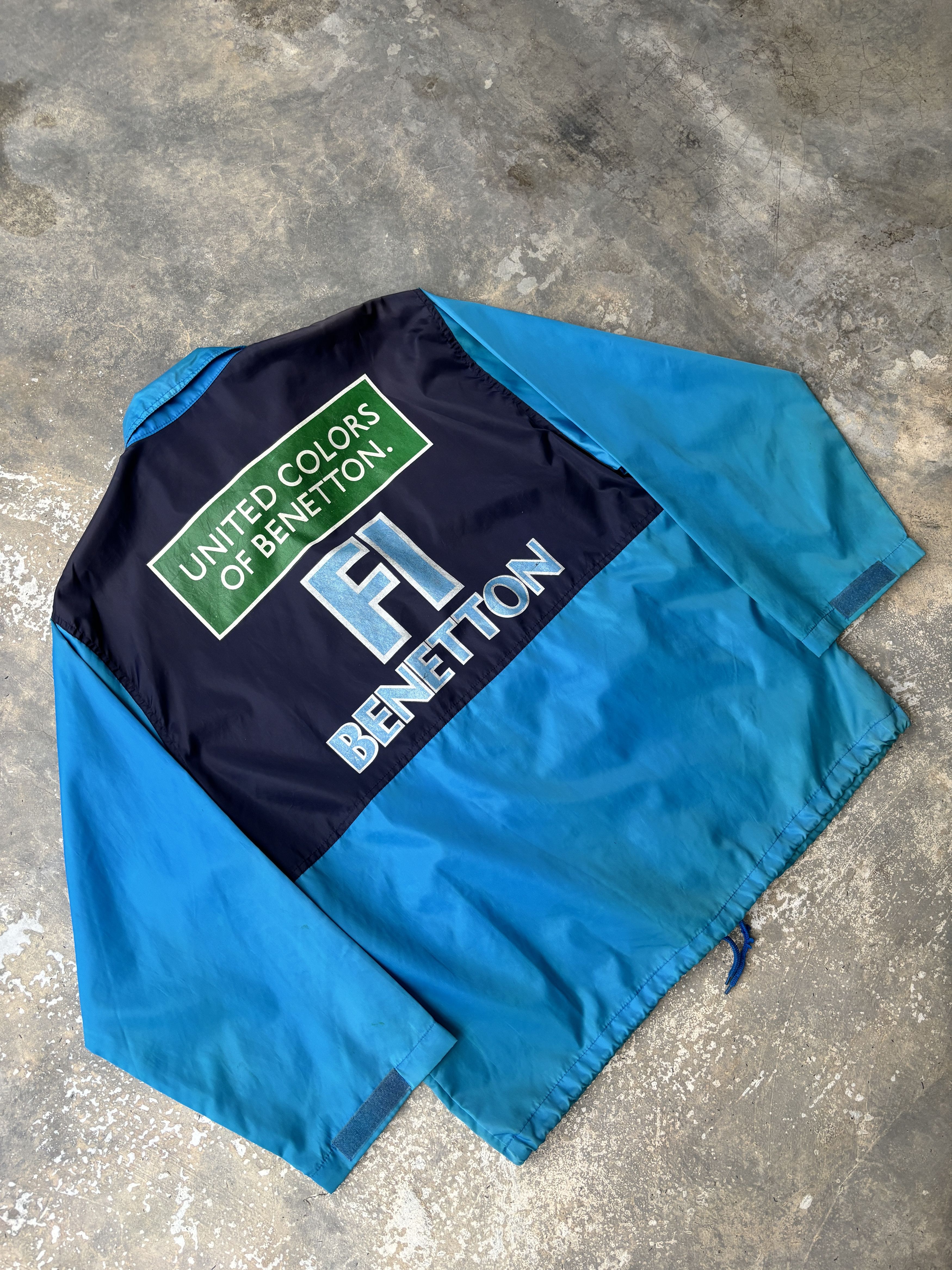 Benetton Benetton Formula 1 Racing Team Rare Vintage Jacket Size US L / EU 52-54 / 3 - 6 Thumbnail