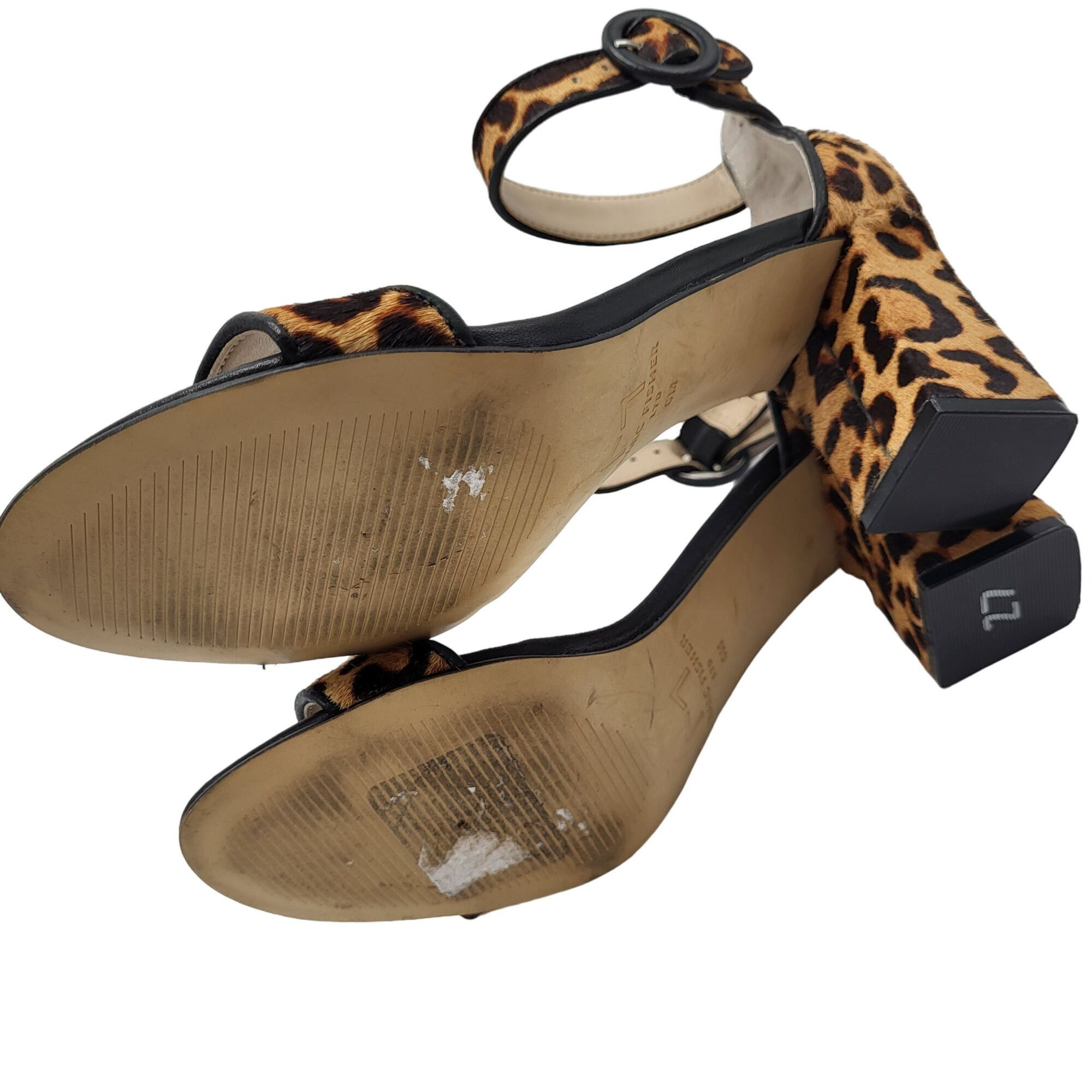 Marc Fisher Marc Fisher MLKarleely Leopard Print Block Heel Sandals 6 Size US 6 / IT 36 - 3 Thumbnail