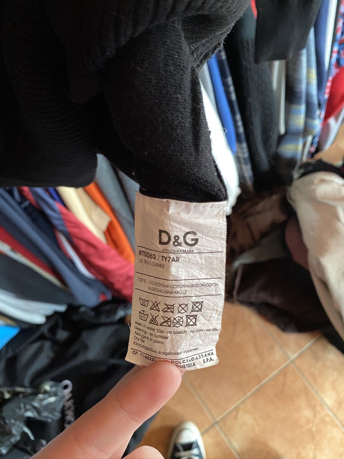 Dolce & Gabbana VINTAGE DOLCE & GABBANA STRIPED SWEATER Size US M / EU 48-50 / 2 - 4 Thumbnail