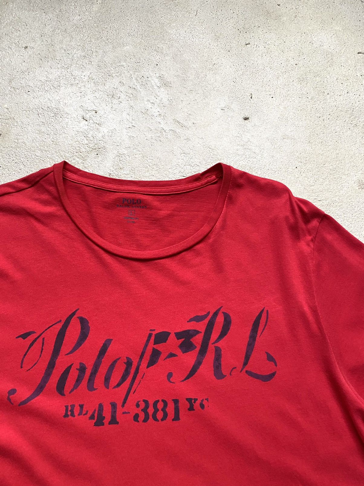 Polo Ralph Lauren Vintage Archive Polo Ralph Lauren Tee Shirt Y2K RRL Size US L / EU 52-54 / 3 - 4 Thumbnail