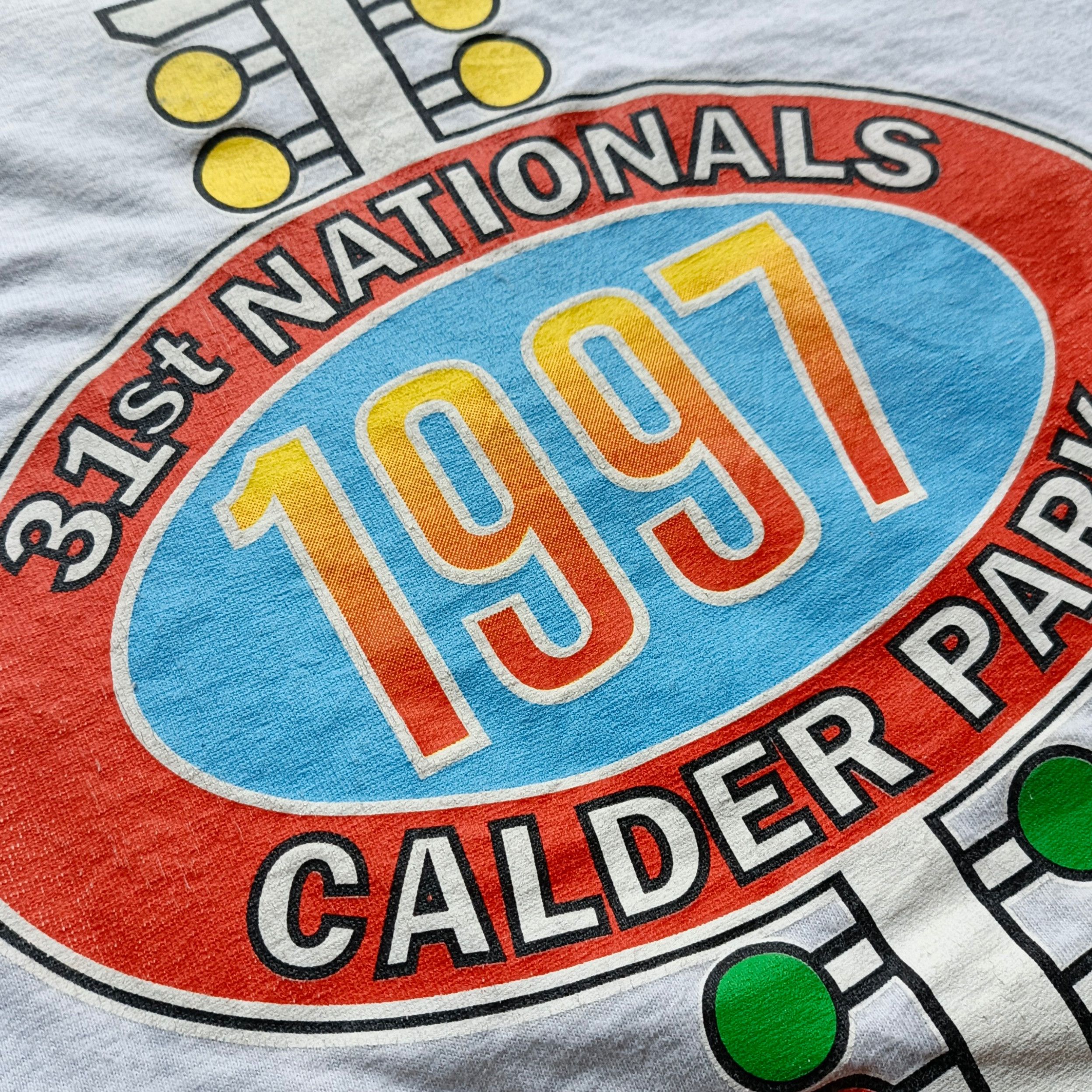 Vintage Vintage Shirt Drag Race 31st NATIONALS 1997 CALDER PARK Size US S / EU 44-46 / 1 - 4 Thumbnail