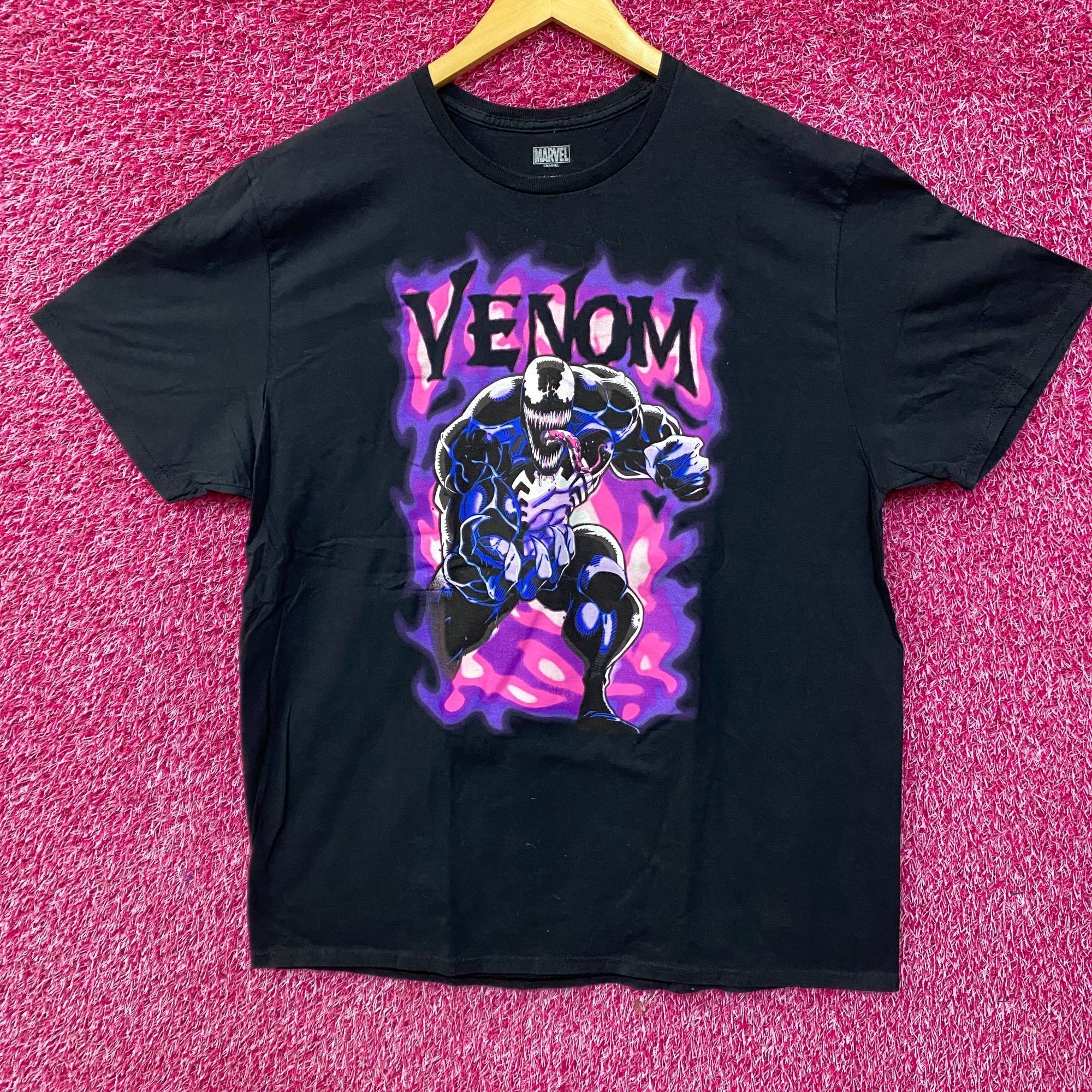 Marvel Comics Marvel Venom Spider-Man Villain Purple Haze T-Shirt 2XL Size US XXL / EU 58 / 5 - 1 Thumbnail