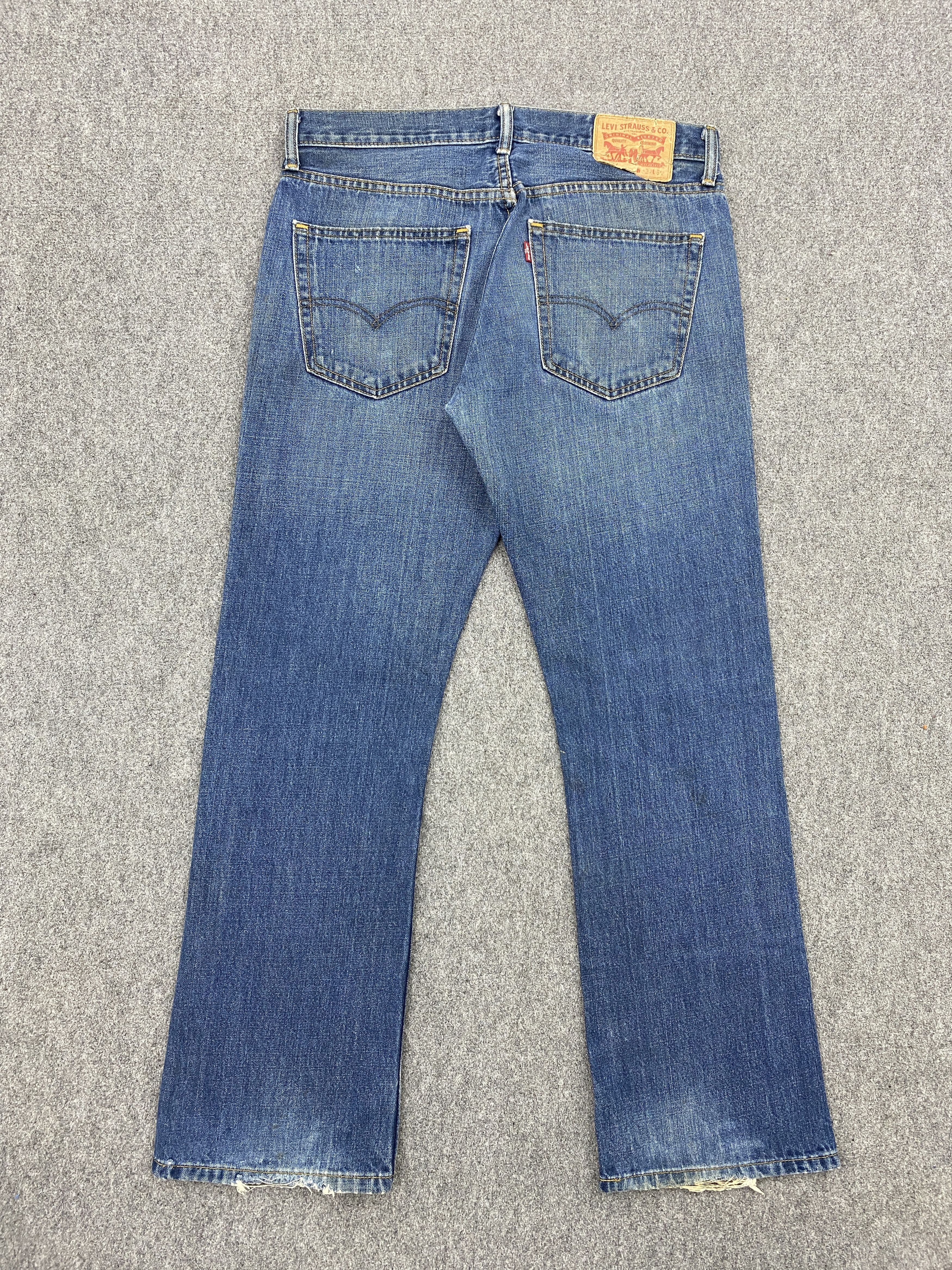 Levi's Vintage Levis 527 Bootcut Faded Blue Jeans DP2593 Size US 32 / EU 48 - 3 Thumbnail