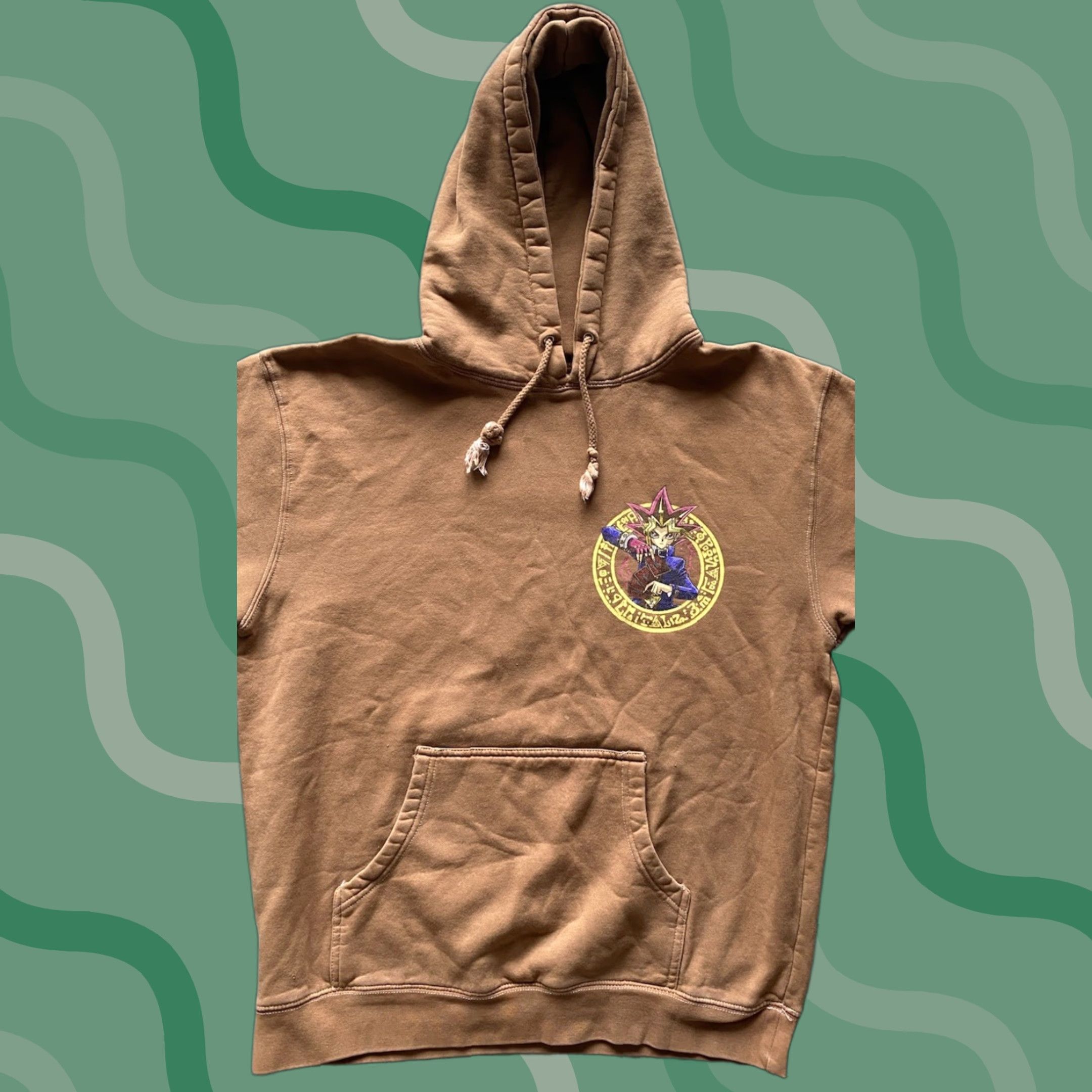 Hypland Hypland Hoodie Brown Men’s Medium Pullover Anime Yugioh Pullover Hoodie M Brown Men Anime 90s? Size US M / EU 48-50 / 2 - 1 Thumbnail