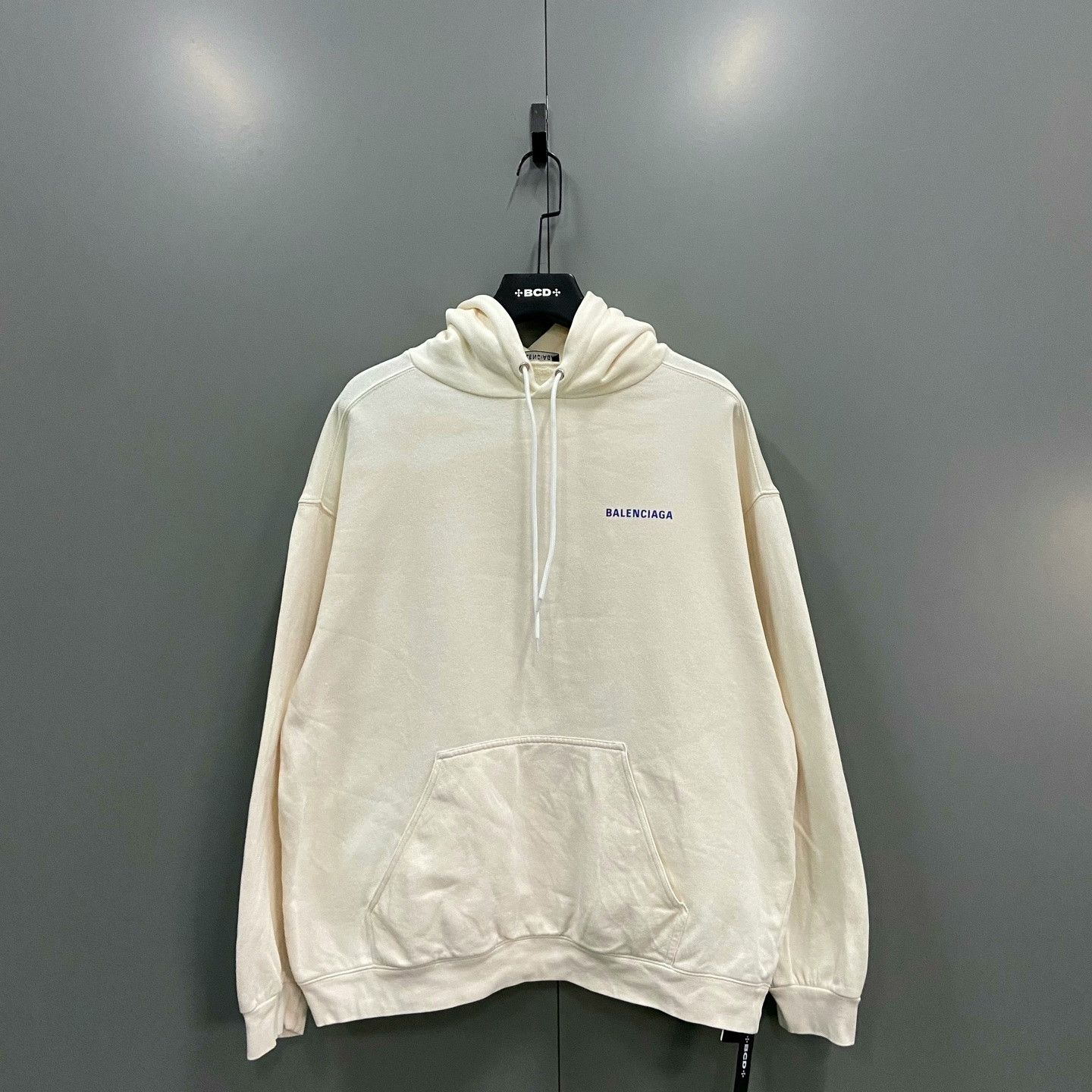 Balenciaga Balenciaga Logo Print Hoodie Size US L / EU 52-54 / 3 - 1 Thumbnail