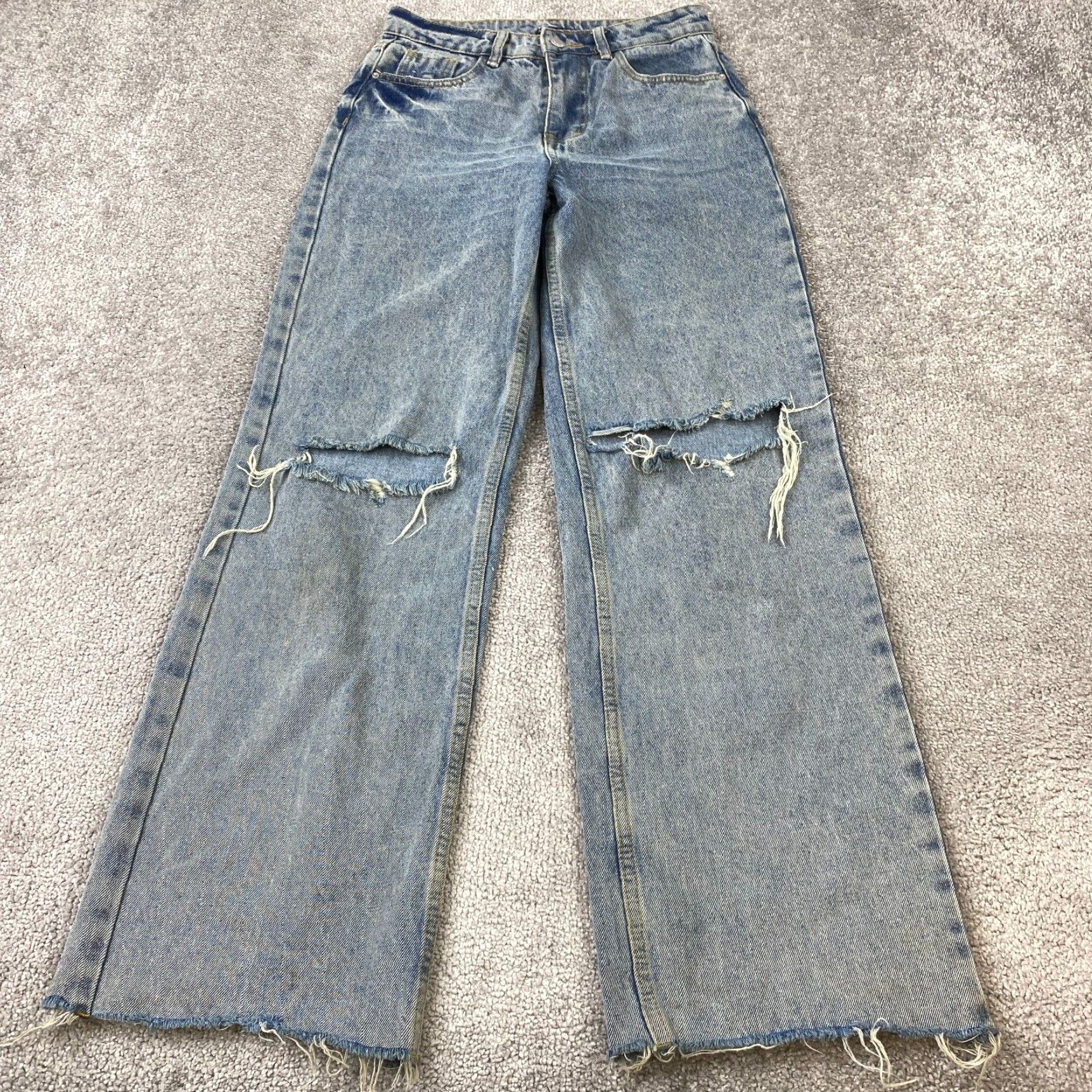 NWT shein high Waisted distressed skinny sold jeans Medium