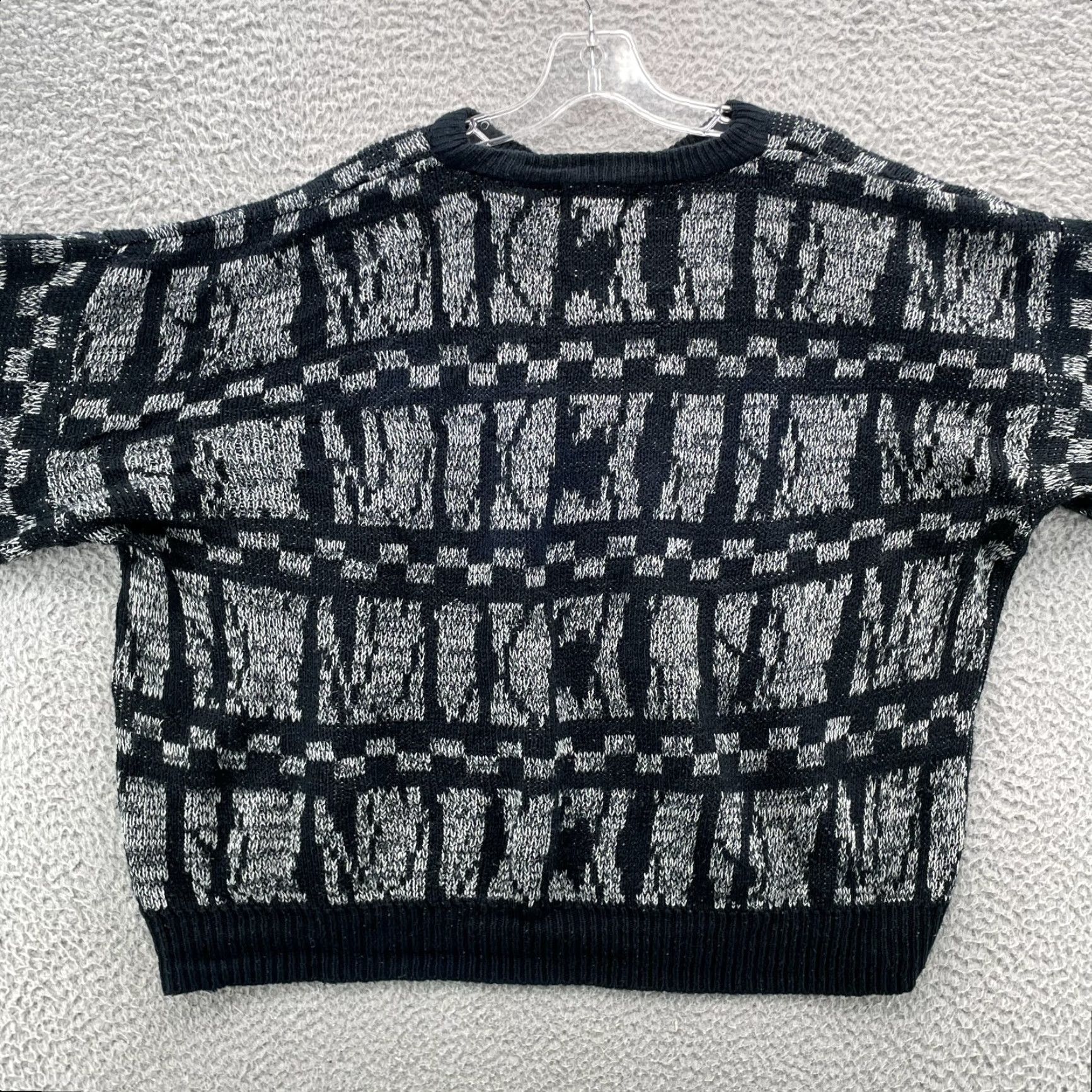 Vintage VINTAGE Sasson Sweater Womens XL Retro Chunky Fisherman Cable Knit Academia 90's Size XL / US 12-14 / IT 48-50 - 4 Thumbnail