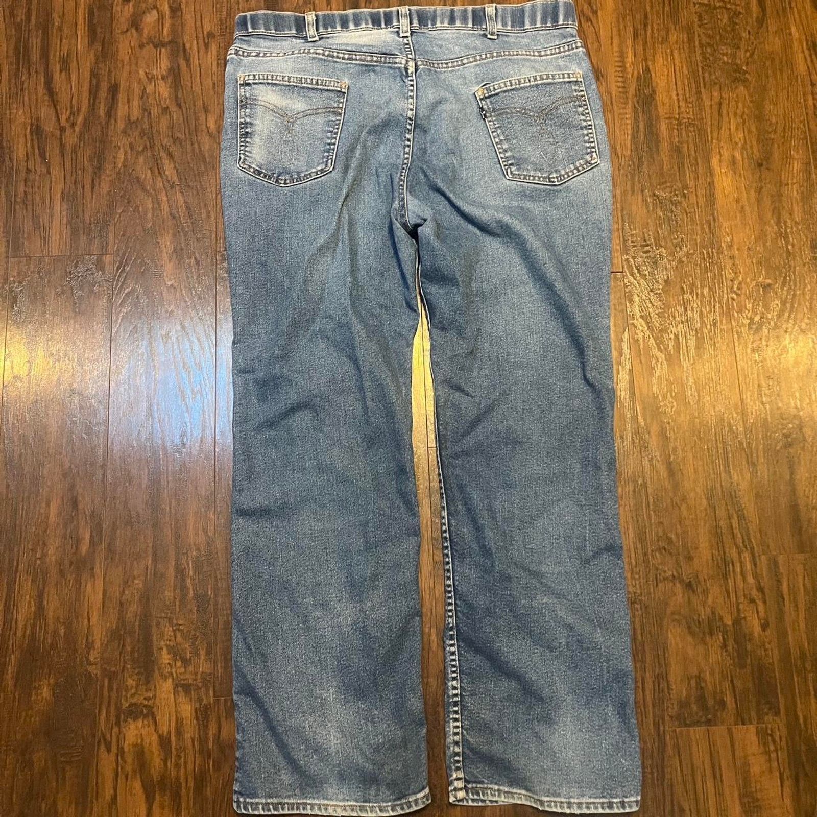 Levi's Vintage 80s Faded and Distressed Levis Jeans Size US 37 - 5 Thumbnail