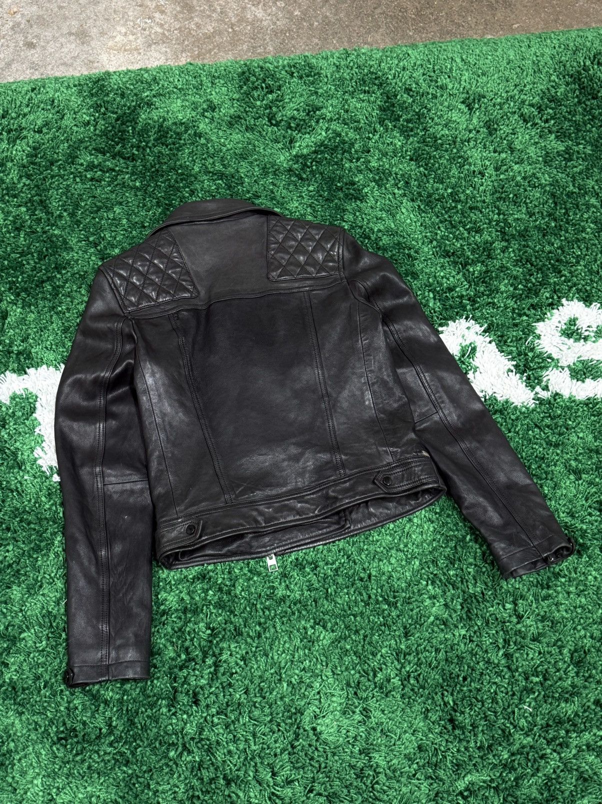 Allsaints Allsaints Conroy Quilted Leather Biker Jacket Size 6 Size M / US 6-8 / IT 42-44 - 5 Thumbnail