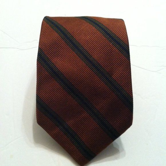 Lands' End LANDS' END MEN'S NEW 100%SILK TIE WIDTH: 3 3/4" Size ONE SIZE - 1 Thumbnail