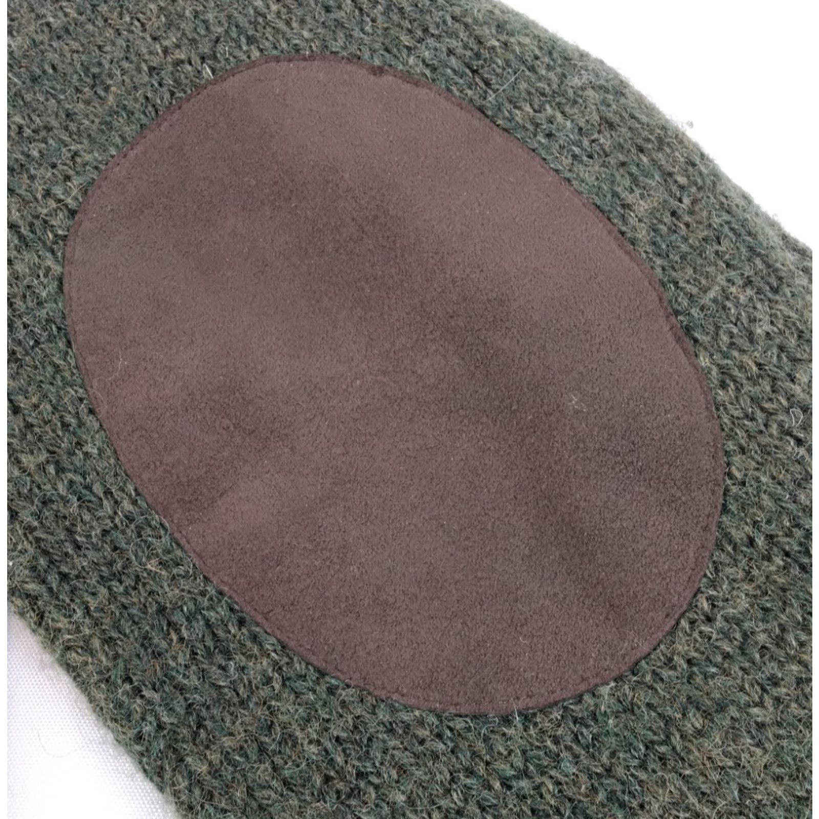 L.L. Bean L.L. Bean Shetland Wool Sweater Men's L Green Elbow Patches Size US L / EU 52-54 / 3 - 8 Thumbnail