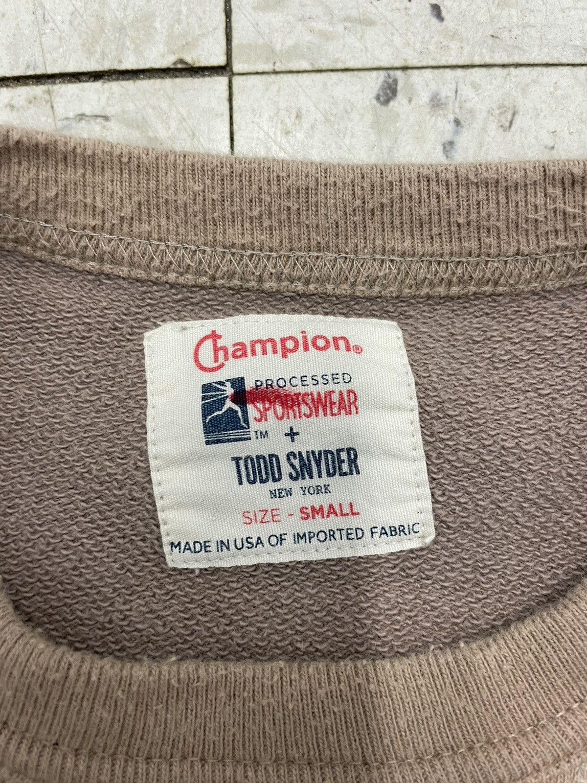 Champion × Todd Snyder Crewneck Sweatshirt Camo Print Cotton Size US S / EU 44-46 / 1 - 3 Thumbnail