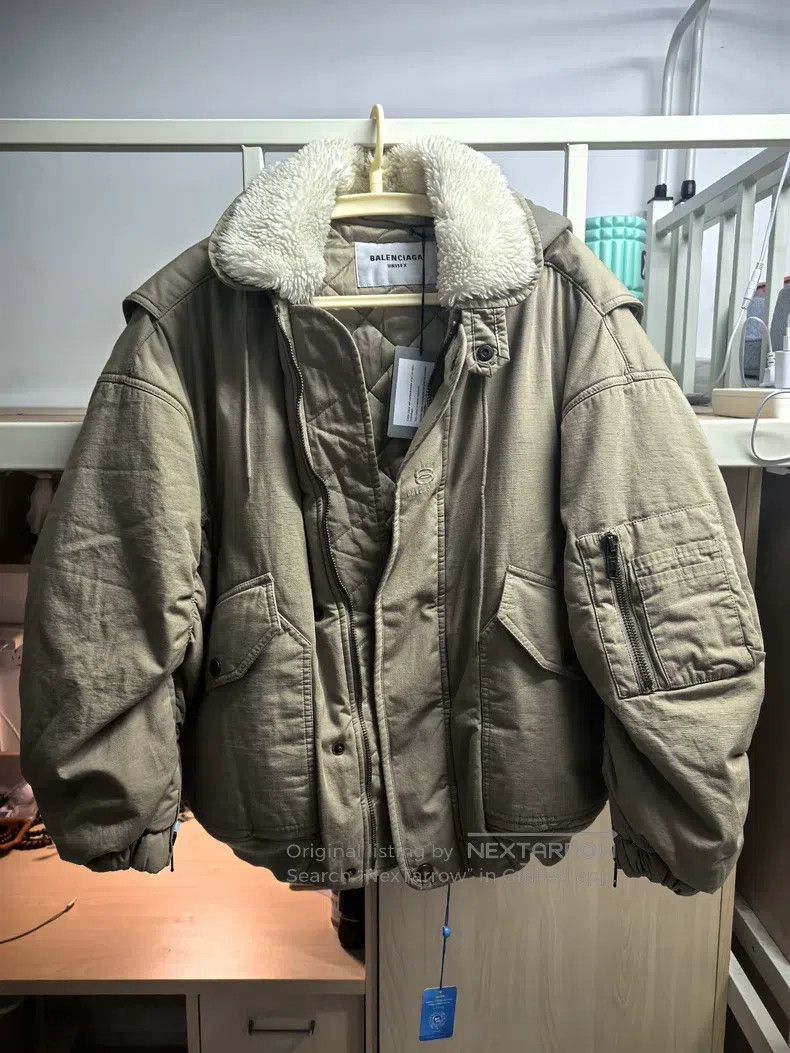 Balenciaga Balenciaga Pilot jacket Size US S / EU 44-46 / 1 - 1 Thumbnail