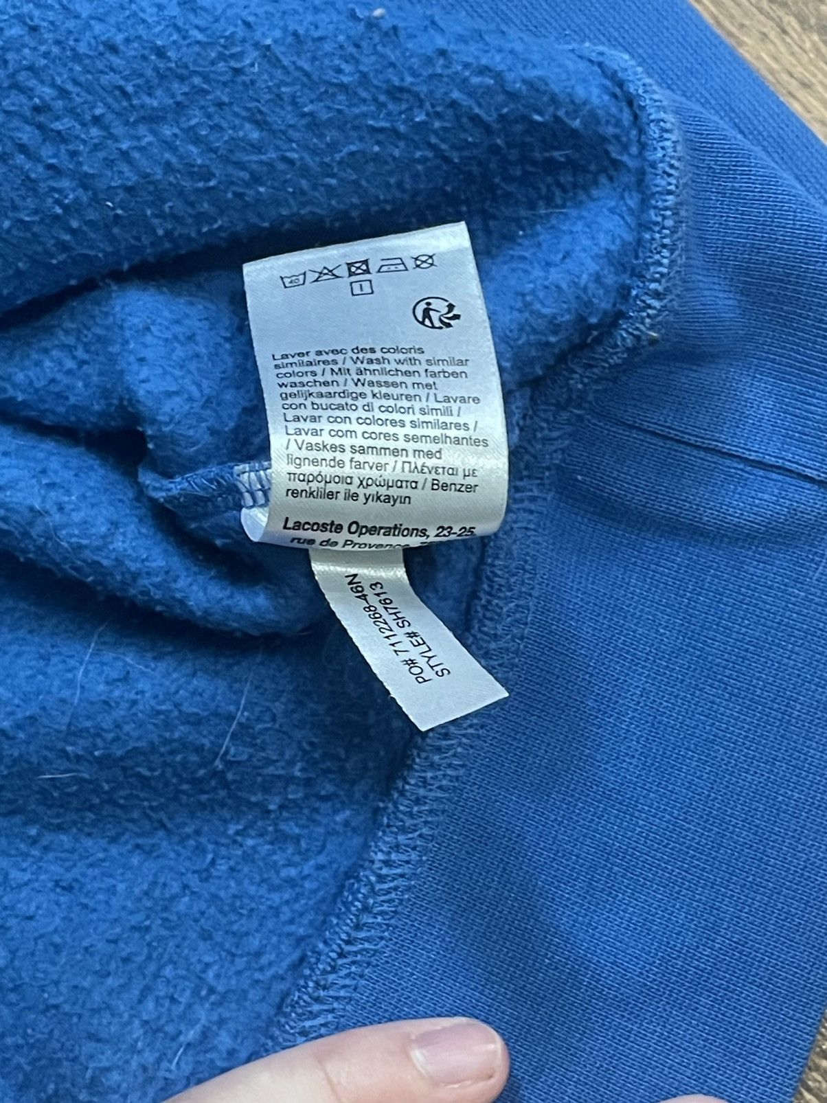 Designer × Lacoste Lacoste sport sweatshirt xxl Size US XXL / EU 58 / 5 - 7 Thumbnail