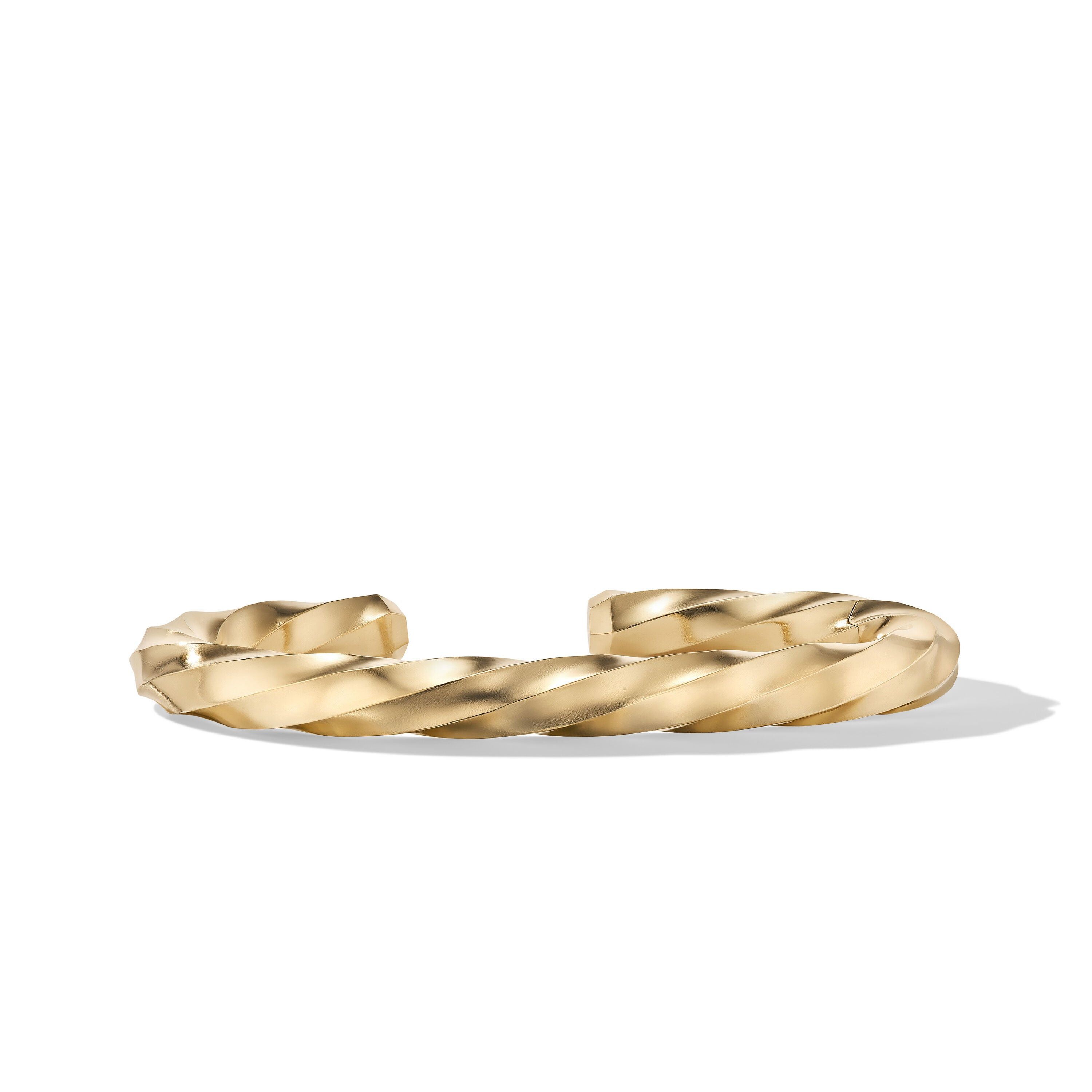 David Yurman o1w1db10526 B25605M /Size:L/Edge Cuff Bracelet in Golden Size ONE SIZE - 1 Thumbnail