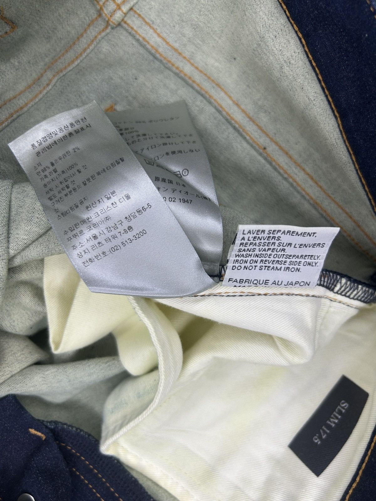 Dior KVA Bee Skinny Denim Size US 28 / EU 44 - 15 Thumbnail
