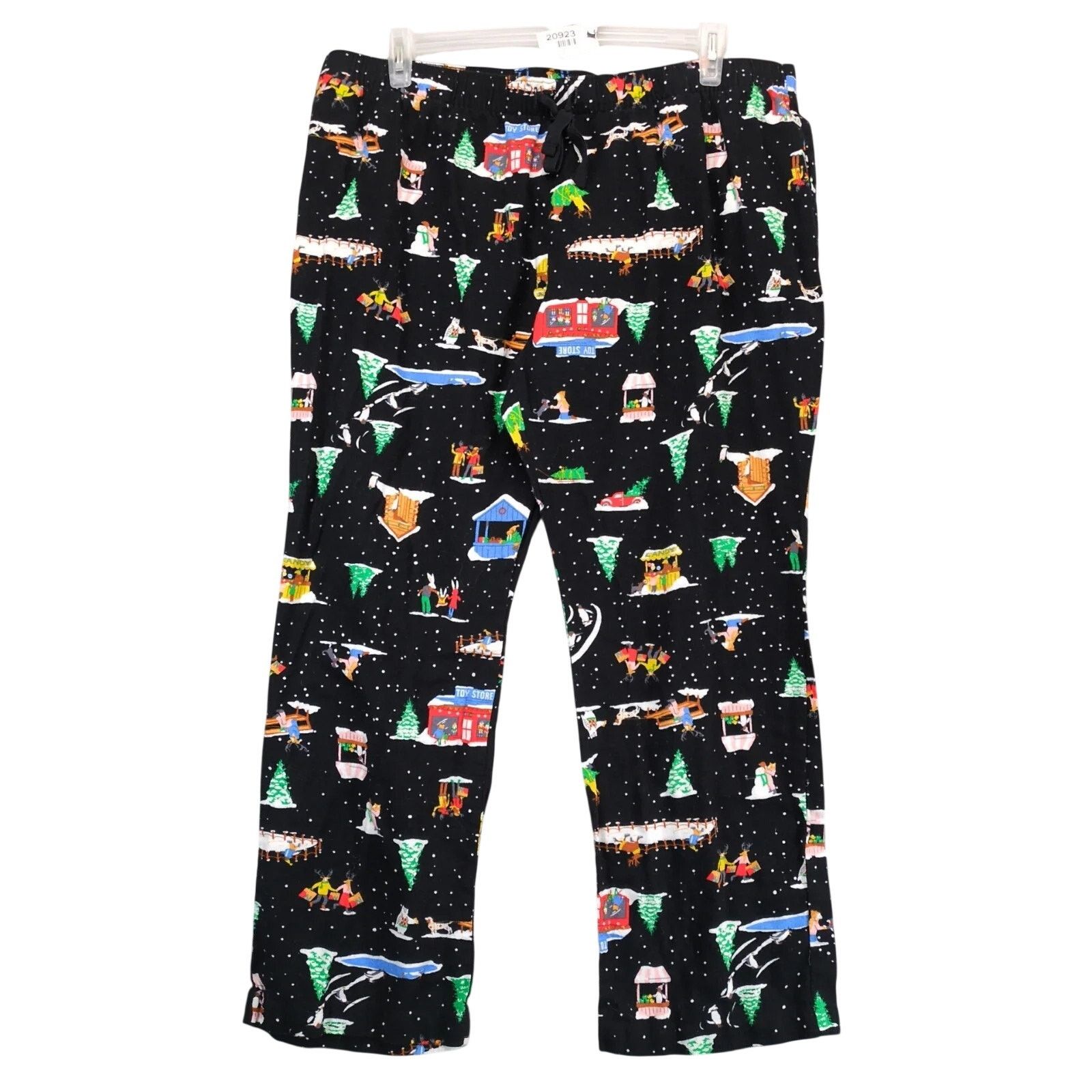 Old Navy Old Navy Winter I Love Snow Cotton Flannel Lounge Pants XL Size 38" / US 16 / IT 52 - 1 Thumbnail