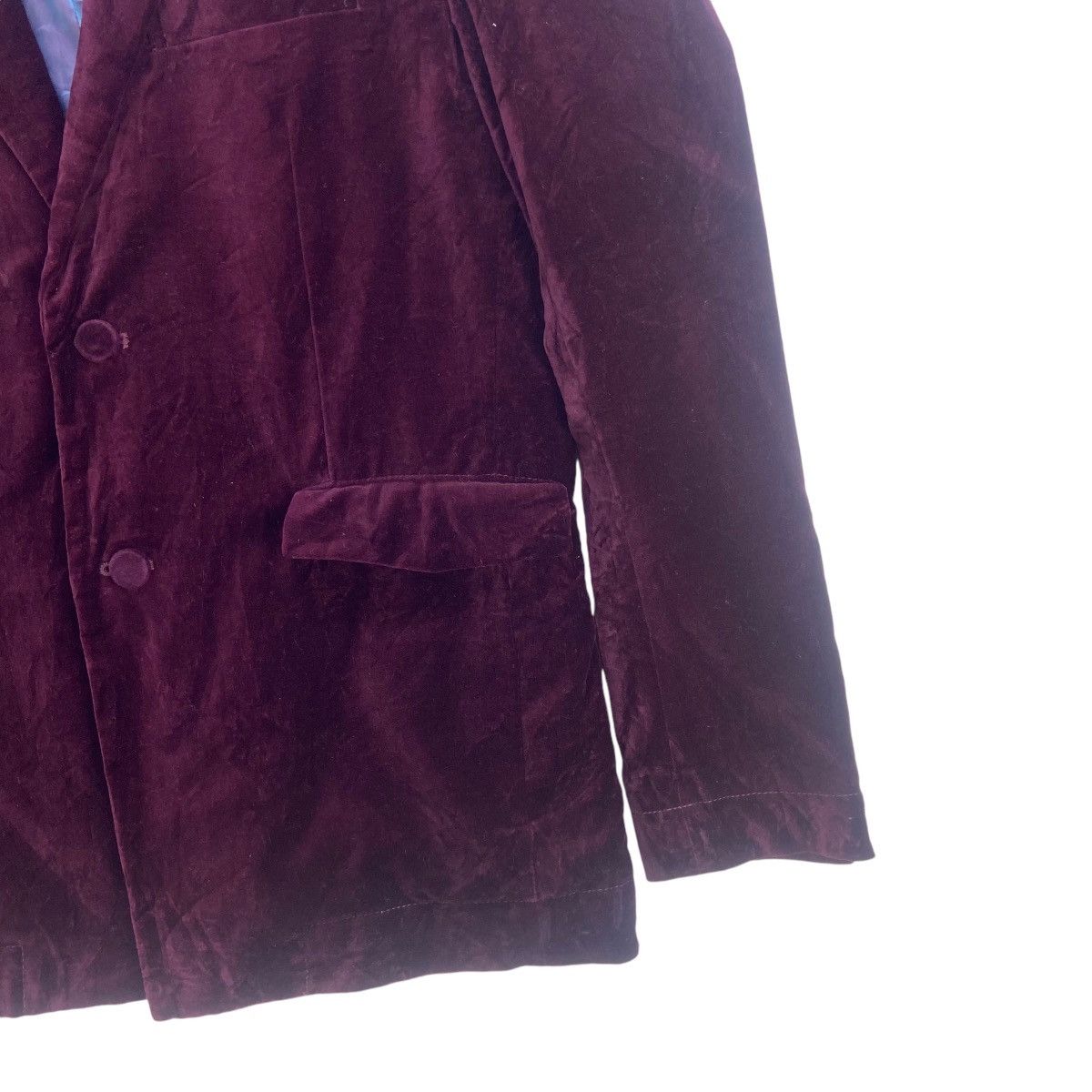 Levi's × Velvet Levi’s Black Velvet Maroon Stylish Jacket Size US S / EU 44-46 / 1 - 6 Thumbnail