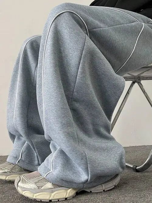 Japanese Brand × Vintage Casual wide leg Sweatpants Streetwear Baggy Size US 34 / EU 50 - 2 Thumbnail