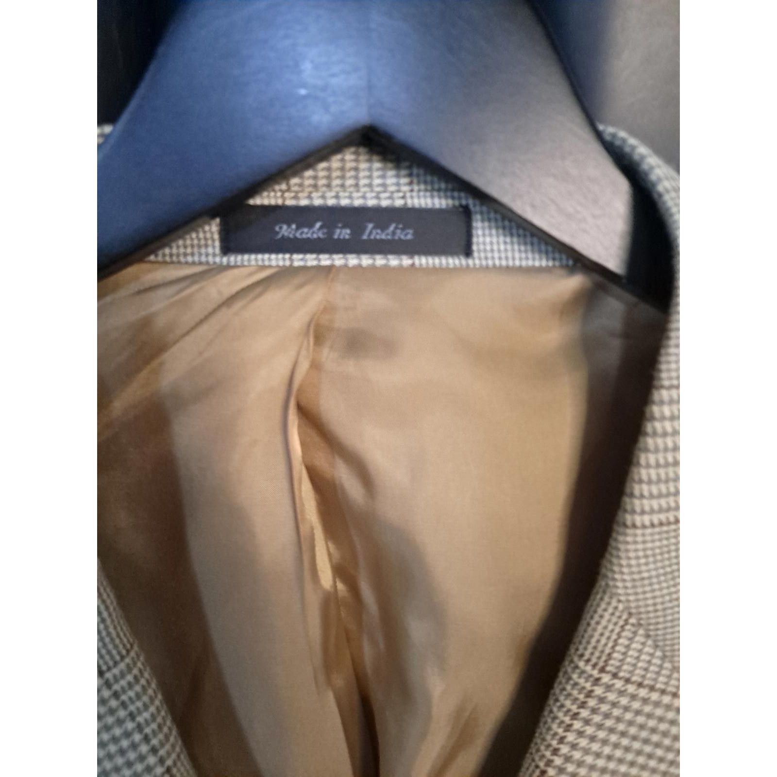 Lauren Ralph Lauren New Lauren by Ralph Lauren Tan Tweed Silk/Wool Blazer Size 4 Size 46R - 4 Thumbnail