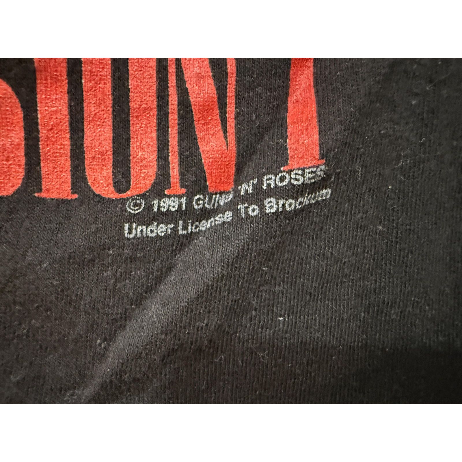 Brockum Vintage 90s Guns N Roses Shirt Men MED Use Your Illusion USA Size US M / EU 48-50 / 2 - 2 Thumbnail