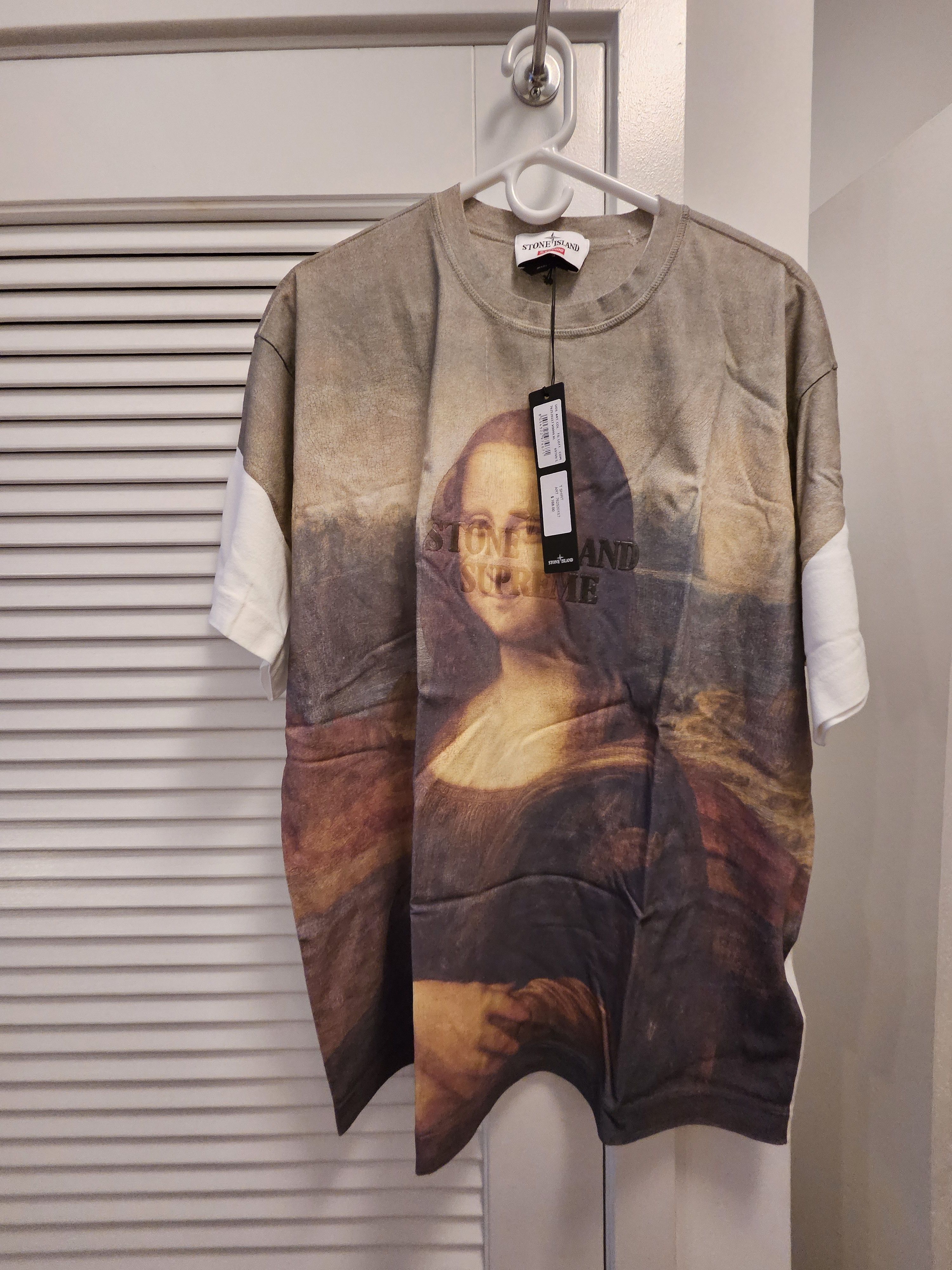 Supreme Stone Island Mona Lisa | Grailed