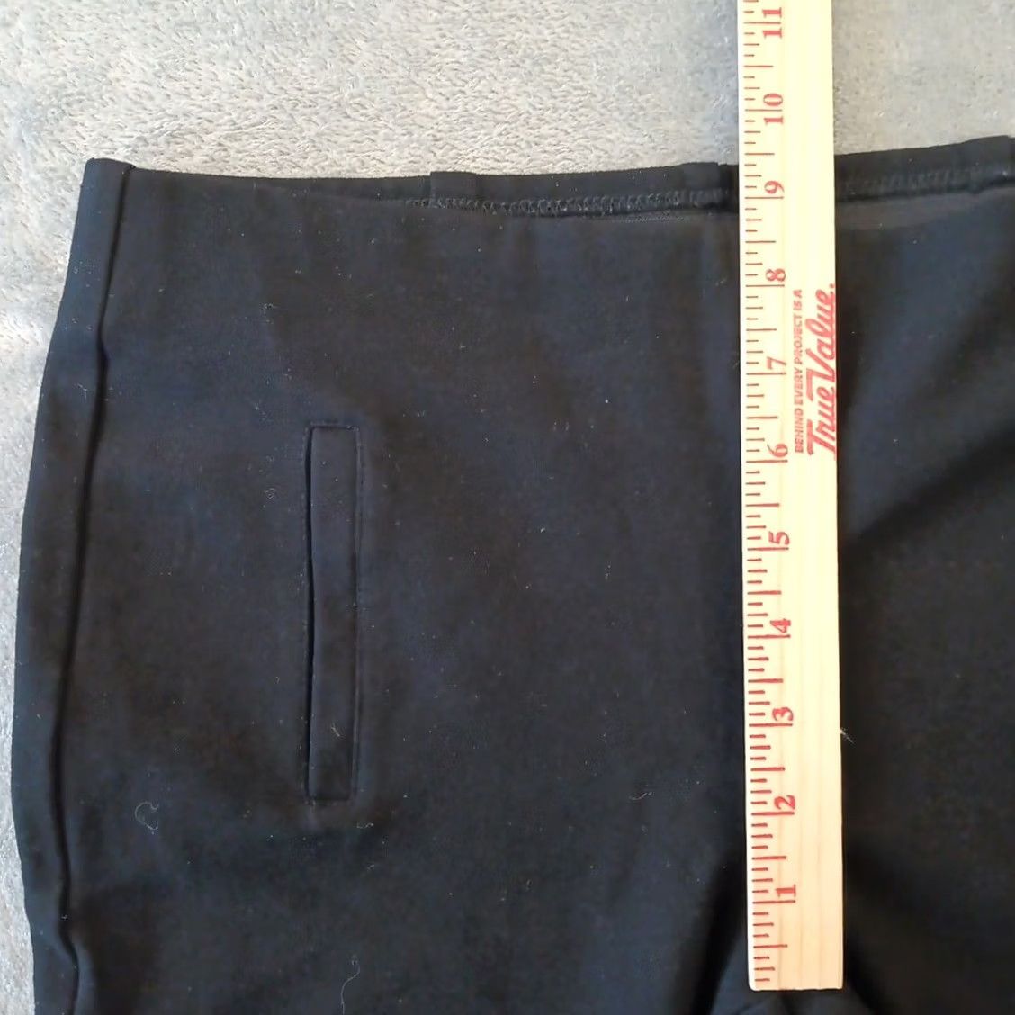 Vintage Chico'S Cropped Pants US Women 4 Size Black Pull On Stretch 30x24.5 Mid Rise Size 27" / US 4 / IT 40 - 4 Thumbnail