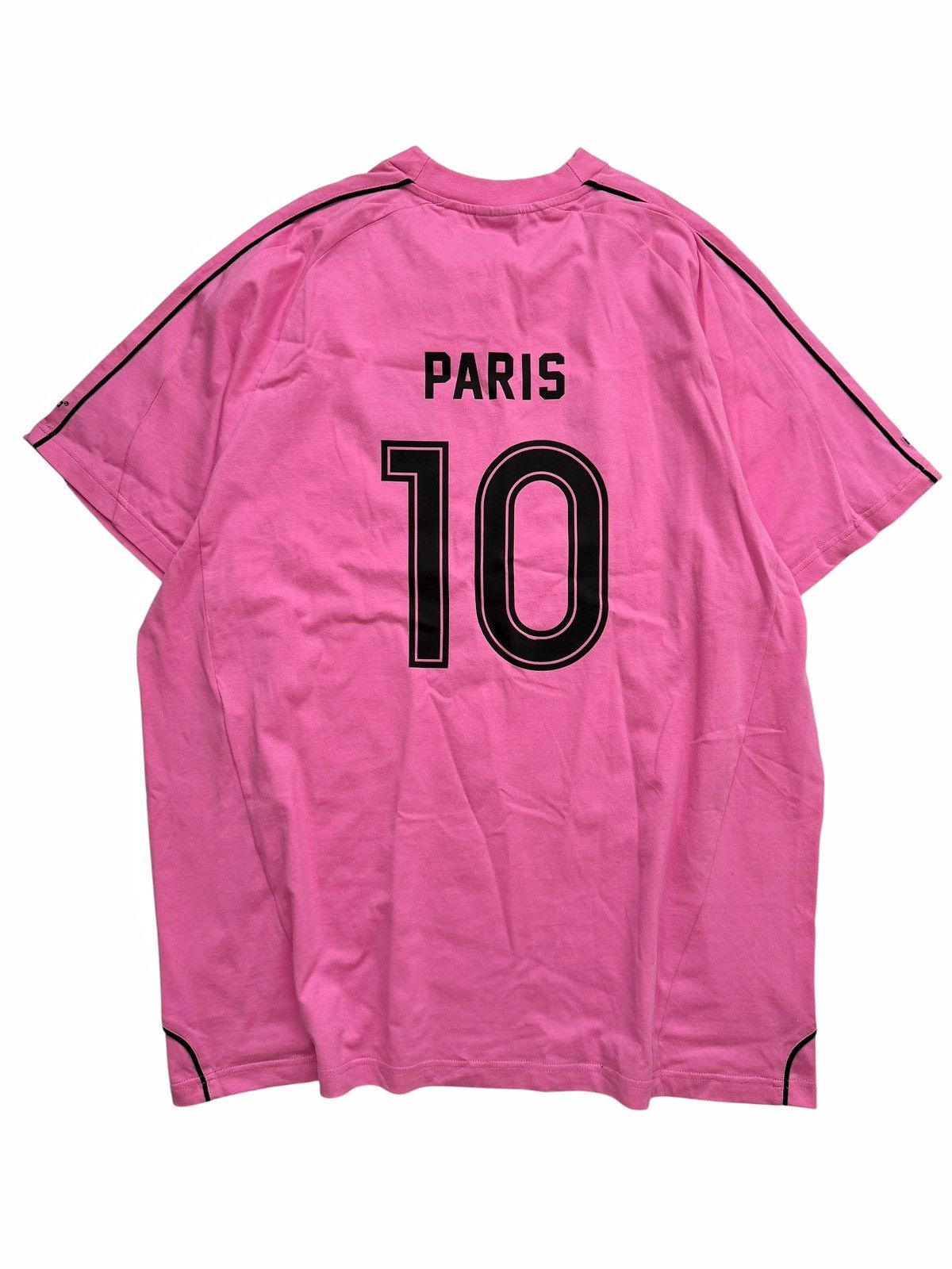 Balenciaga Oversized Soccer Logo Paris City Jersey Size US L / EU 52-54 / 3 - 3 Thumbnail