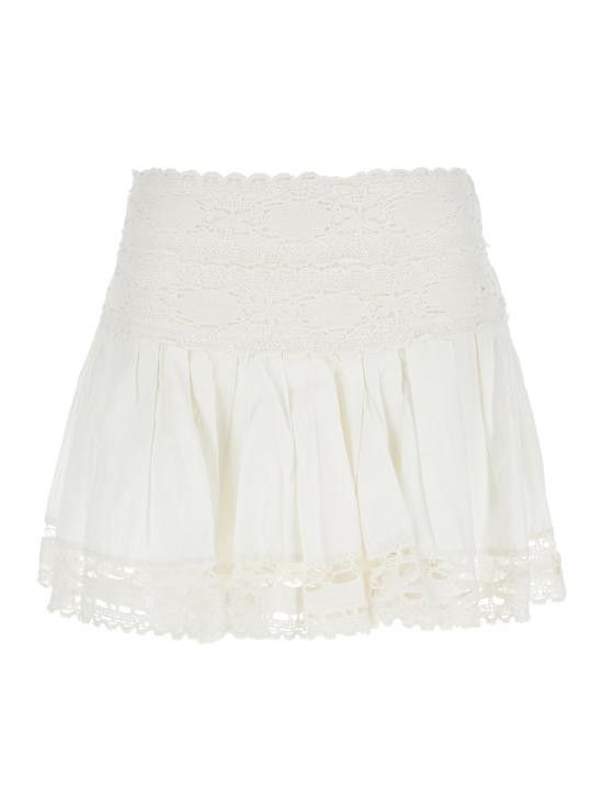 Isabel Marant Etoile ISABEL MARANT ETOILE Women Skirts JU0304FAC1J14E20WH White Size 28" / US 6 / IT 42 - 1 Thumbnail