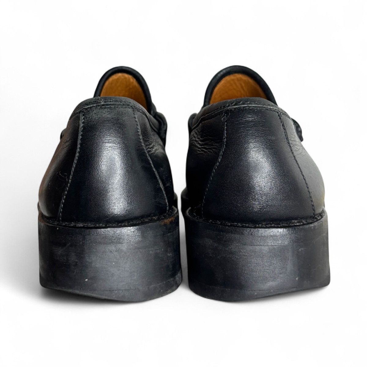 Gucci Vintage Gucci Horsebit leather loafers Size US 6 / IT 36 - 7 Thumbnail