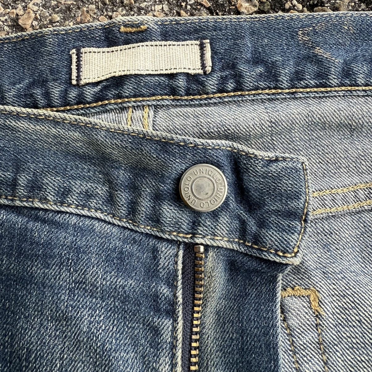 Jean VINTAGE JAPAN SELVEGE DENIM SLIM FADED RIPPEP JEAN PANTS Size US 35 - 8 Thumbnail