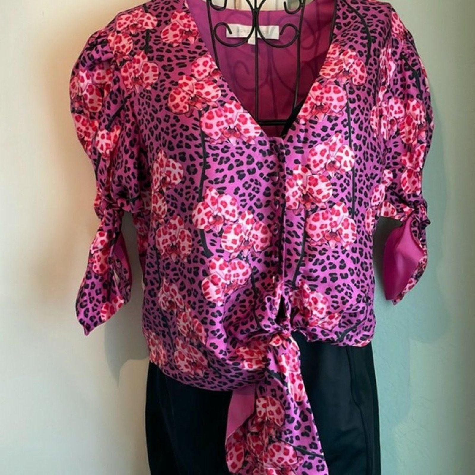 Other Borgo De Nor Patterned blouse pink Size 6 Size M / US 6-8 / IT 42-44 - 3 Thumbnail
