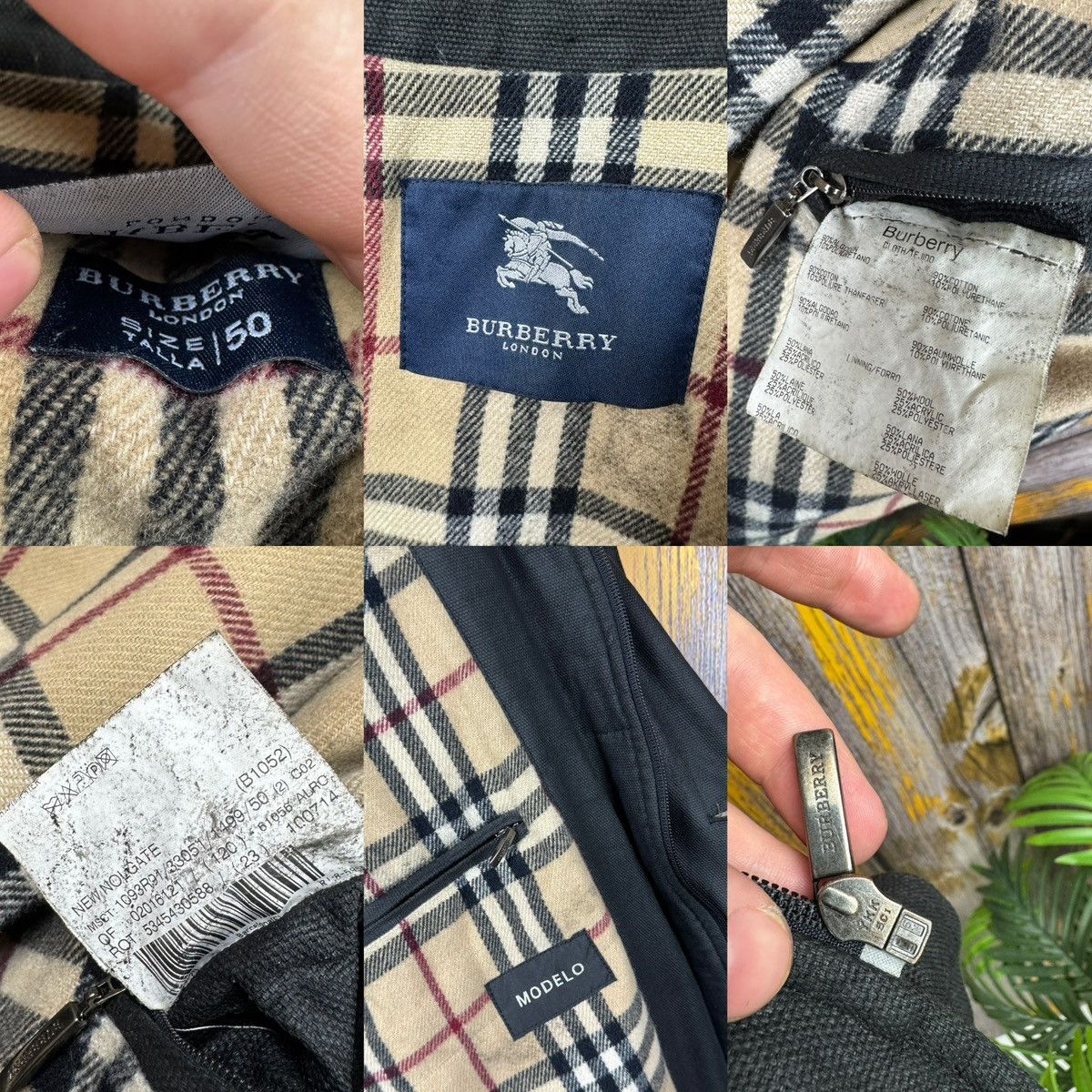 Burberry Burberry London Wax Jacket Archive Vintage Size US L / EU 52-54 / 3 - 6 Thumbnail
